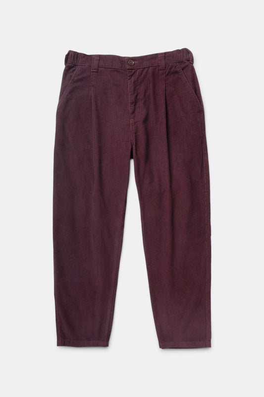 SERVICE WORKS Fine Cord Waiters Pant Burgundy | Pantalon | Edgar Bdx