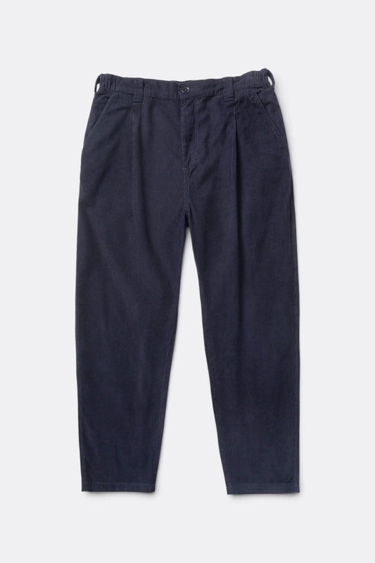 SERVICE WORKS Fine Cord Waiters Pant Dark Navy | Pantalon | Edgar Bdx
