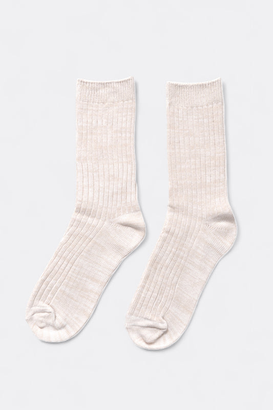 Service Works - Gardener Flecked Socks (Beige)