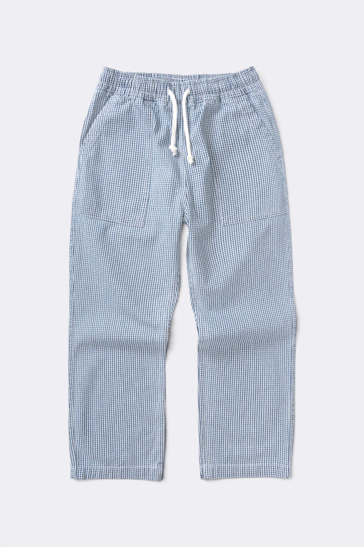 SERVICE WORKS House Gingham Chef Pants Blue | Pantalon | Edgar Bdx