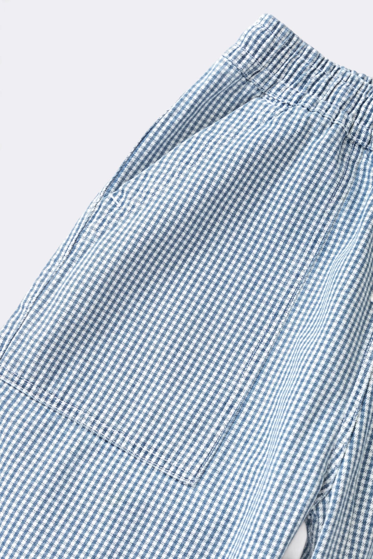 SERVICE WORKS House Gingham Chef Pants Blue | Pantalon | Edgar Bdx