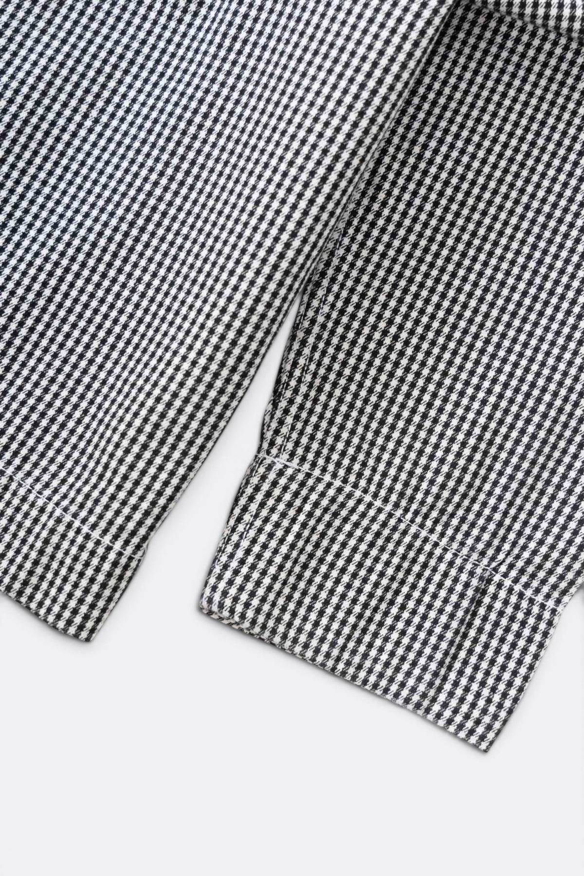 SERVICE WORKS House Gingham FOH Overshirt Black | Veste | Edgar Bdx