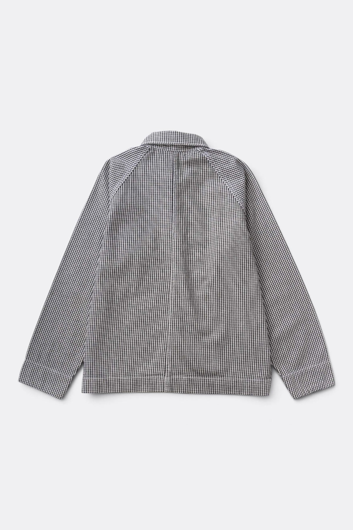 SERVICE WORKS House Gingham FOH Overshirt Black | Veste | Edgar Bdx