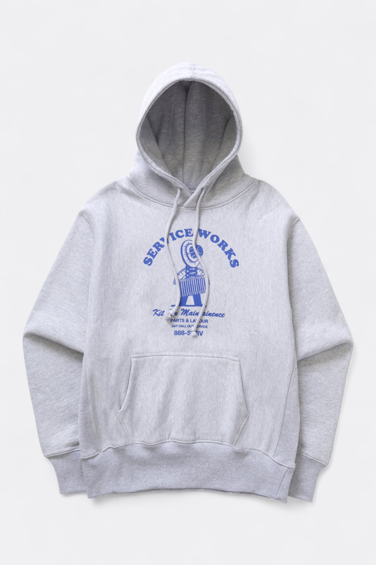 Service Works - Maintenance Hoodie (Heather Grey)