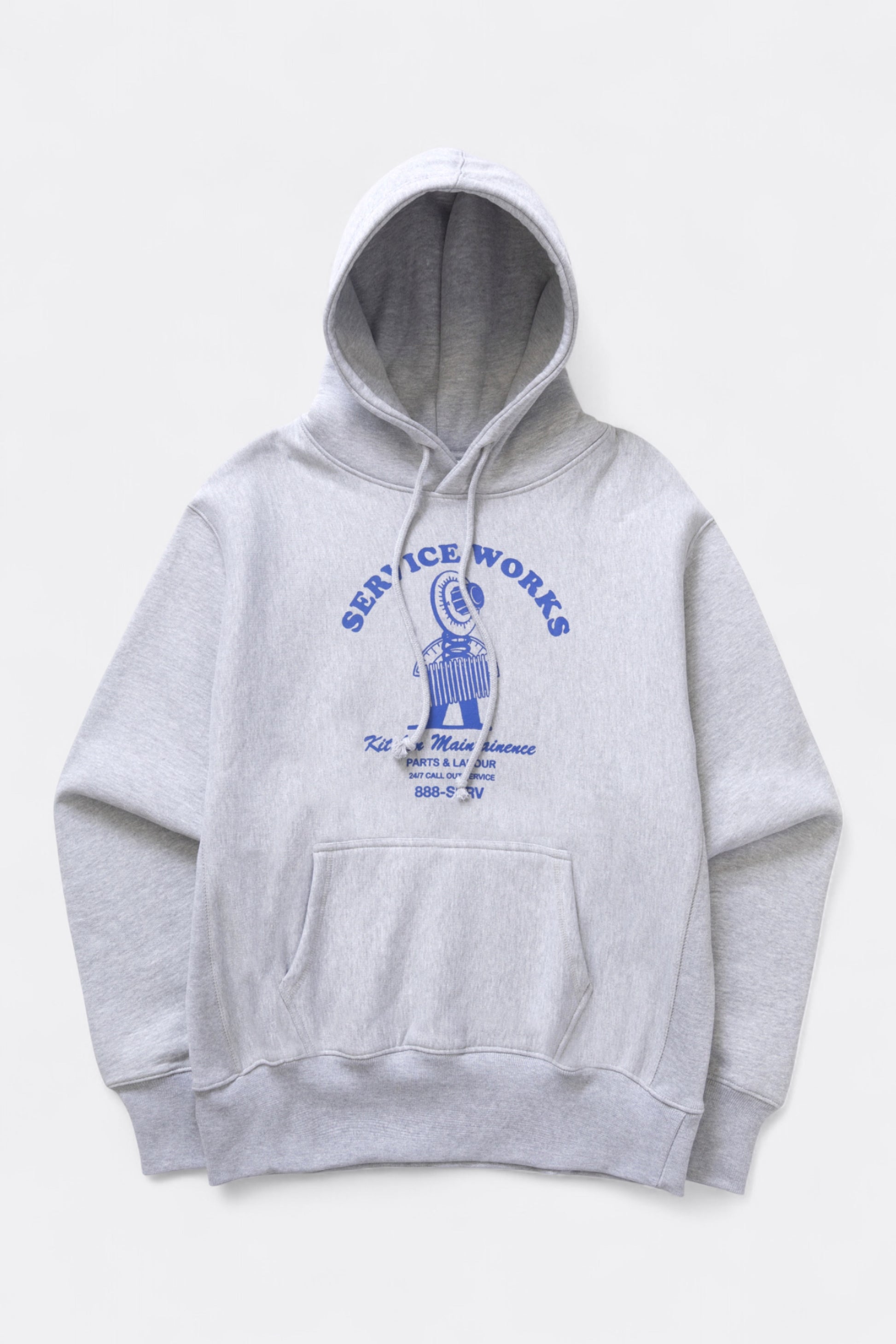 Service Works - Maintenance Hoodie (Heather Grey)