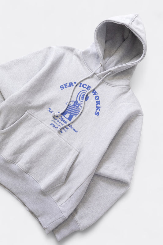 Service Works - Maintenance Hoodie (Heather Grey)