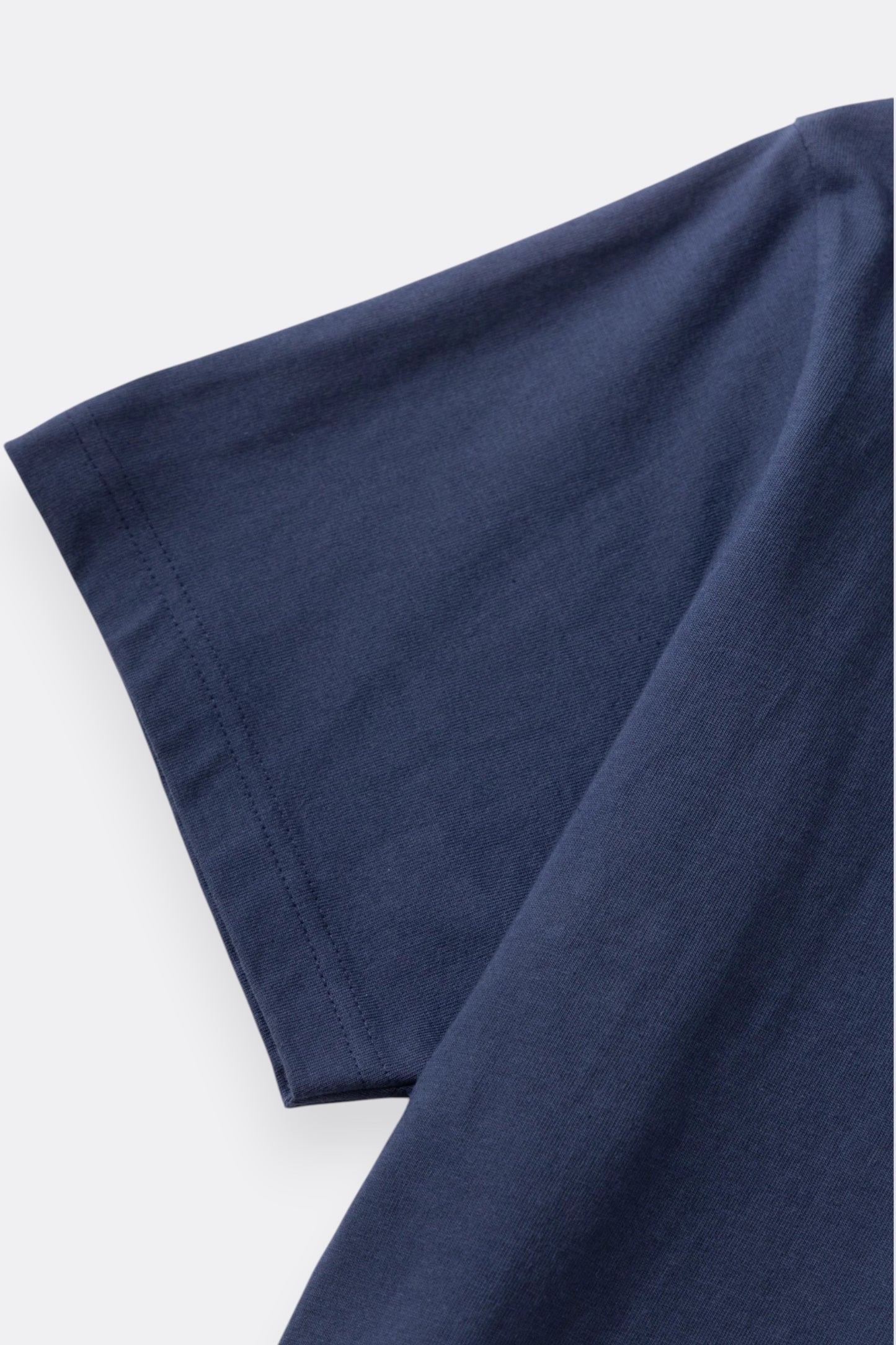 Service Works Milos Tee Navy | T-Shirt Coton Bio GOTS 250g | Edgar Bdx