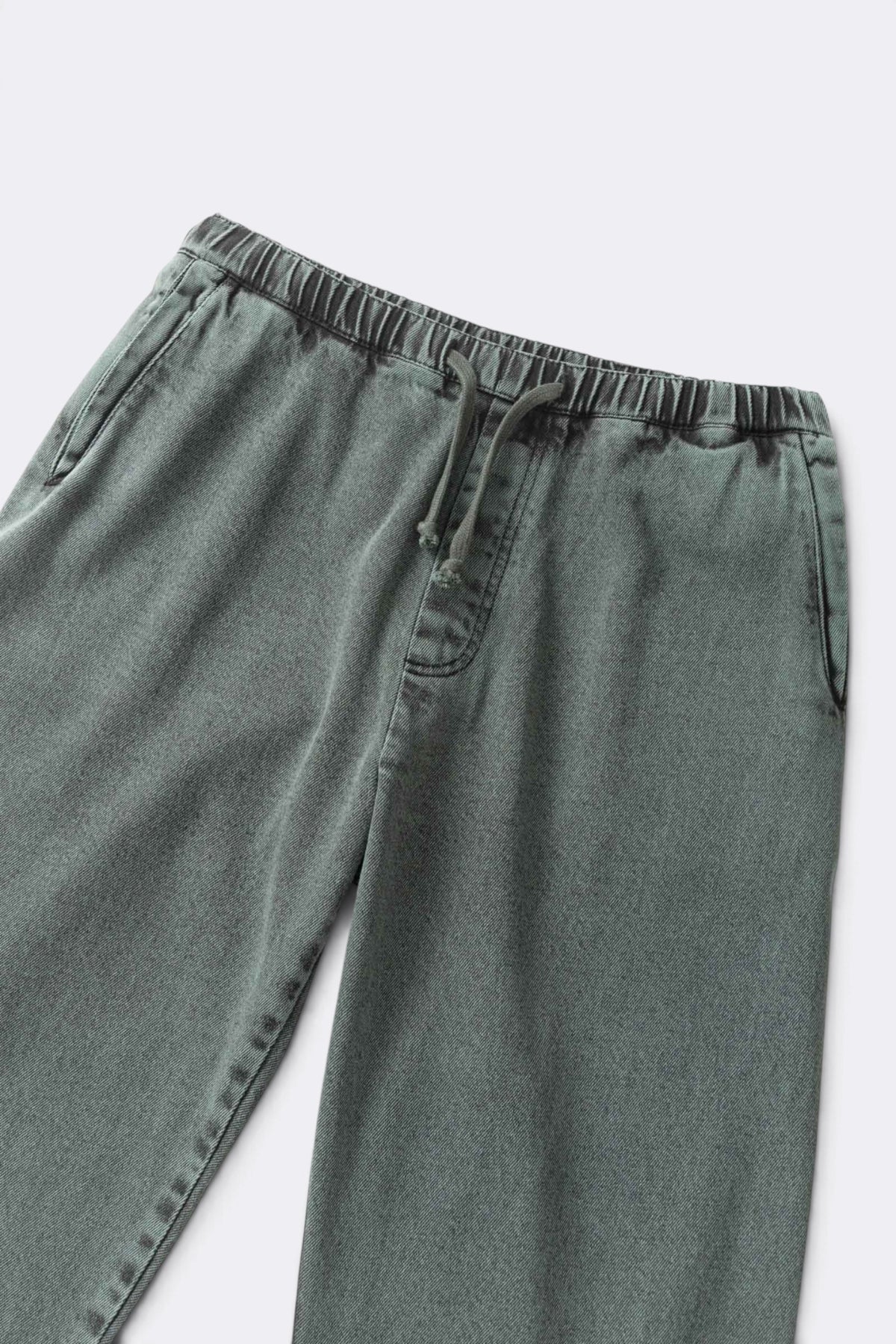 SERVICE WORKS Over-Dyed Easy Chef Pants Sage | Pantalon | Edgar Bdx