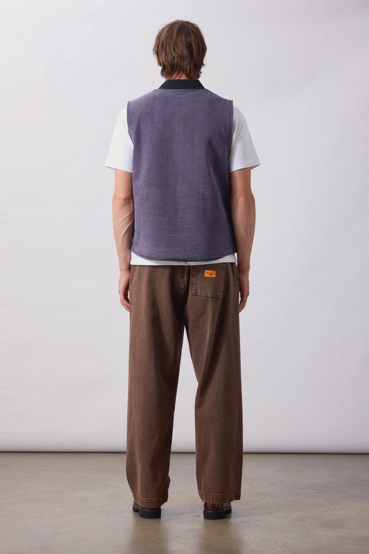 SERVICE WORKS Over-Dyed Easy Chef Pants Umber | Pantalon | Edgar Bdx