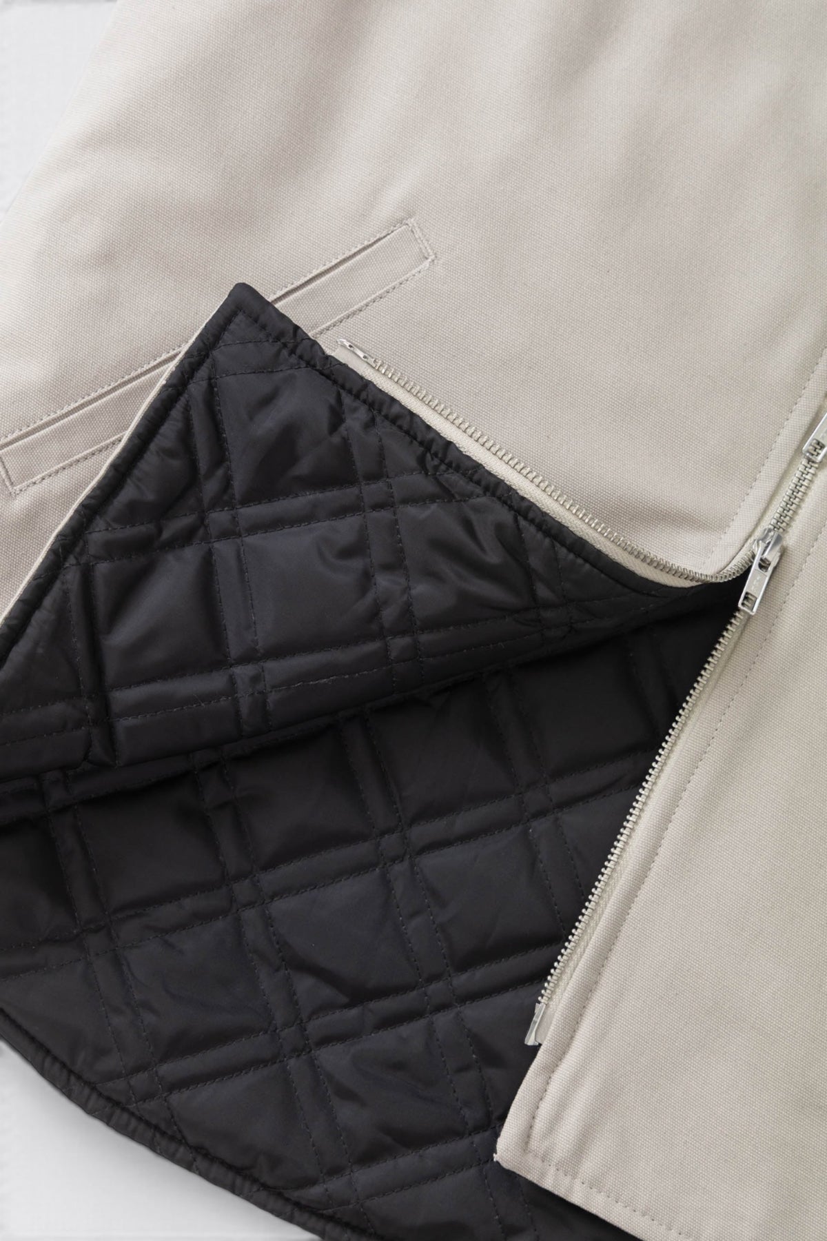 SERVICE WORKS Padded Work Vest Jacket Stone | Gilet | Edgar Bdx