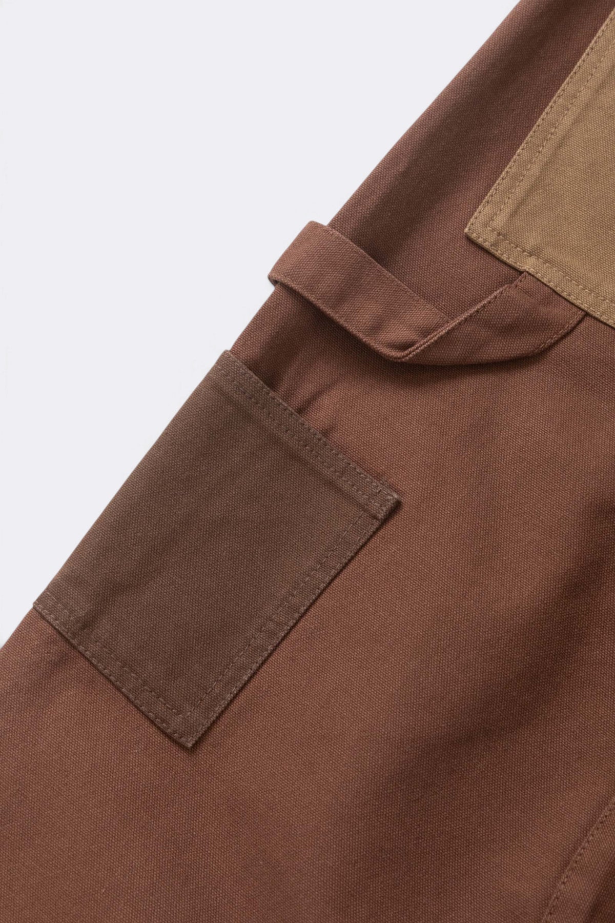 SERVICE WORKS Patchwork Utility Chef Pants Brown |Pantalon| Edgar Bdx