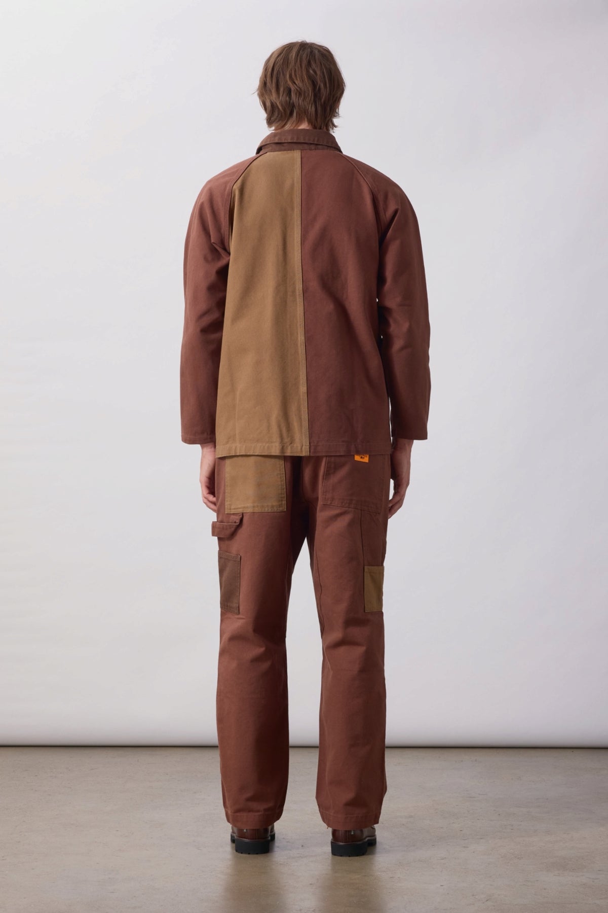 SERVICE WORKS Patchwork Utility Chef Pants Brown |Pantalon| Edgar Bdx