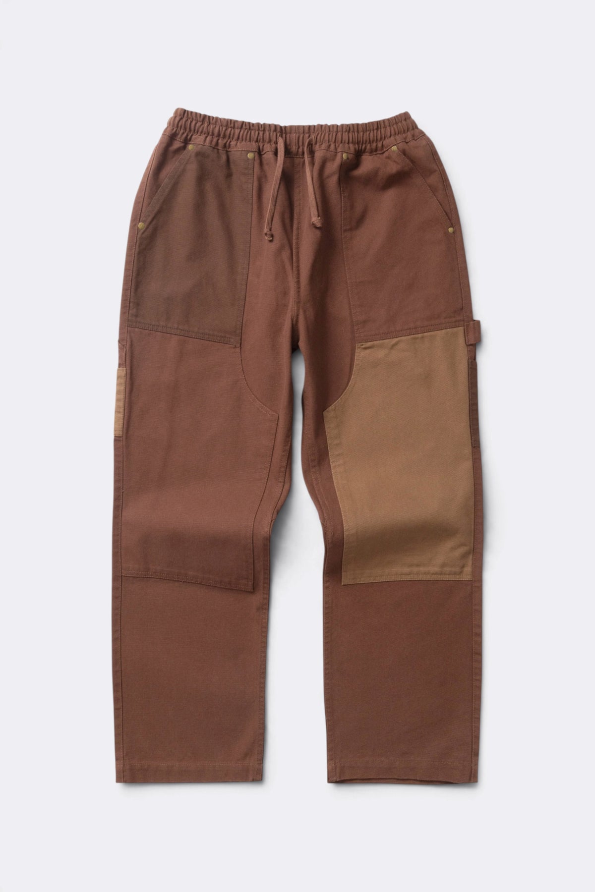 SERVICE WORKS Patchwork Utility Chef Pants Brown |Pantalon| Edgar Bdx