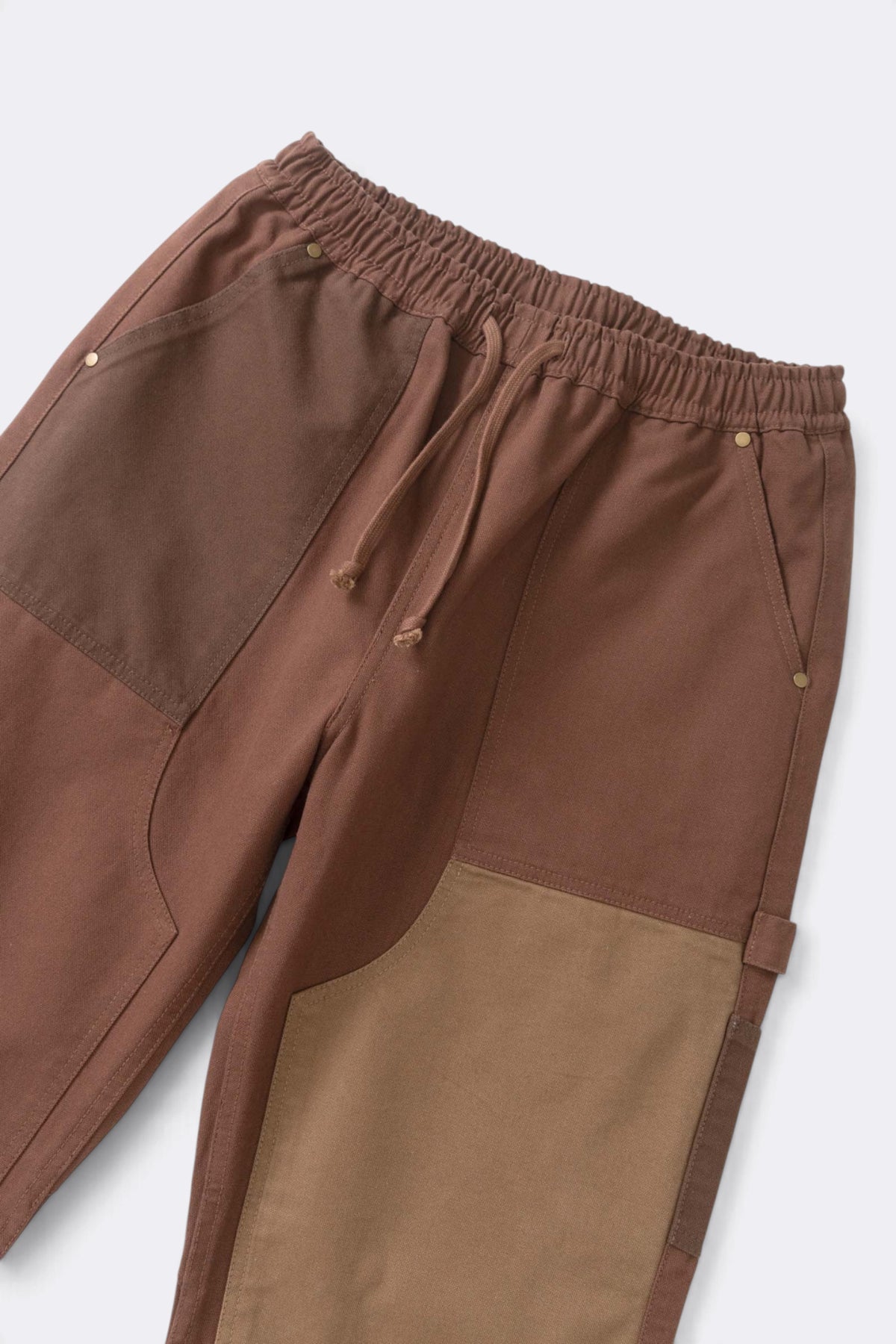 SERVICE WORKS Patchwork Utility Chef Pants Brown |Pantalon| Edgar Bdx