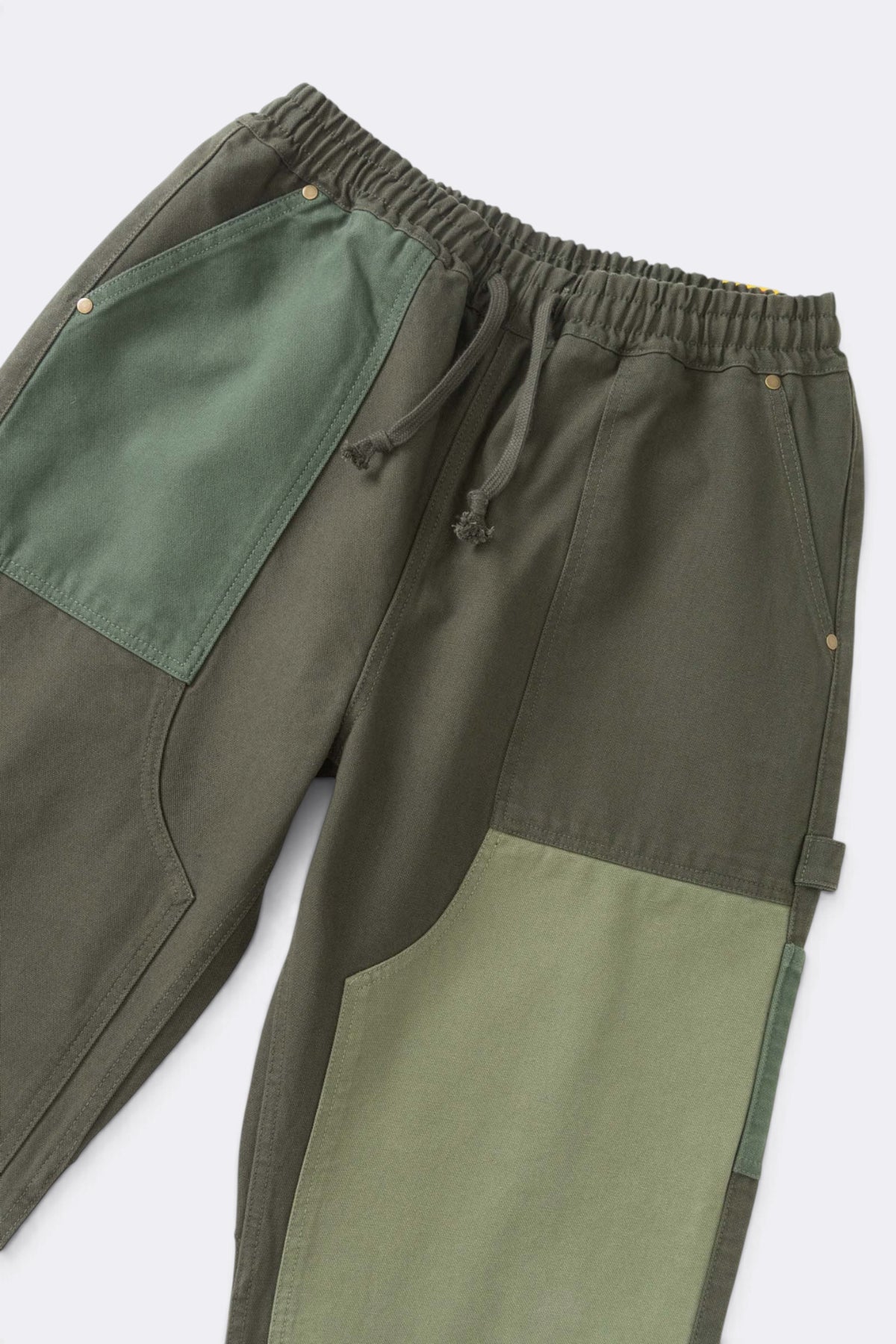 SERVICE WORKS Patchwork Utility Chef Pants Green |Pantalon| Edgar Bdx