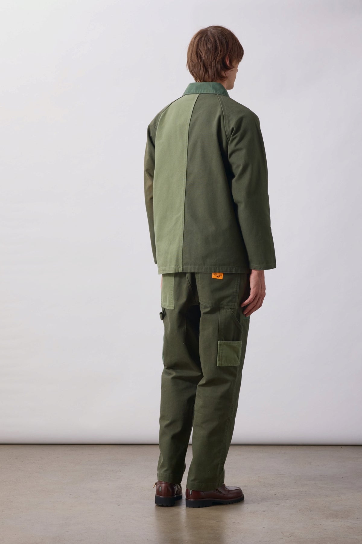 SERVICE WORKS Patchwork Utility Chef Pants Green |Pantalon| Edgar Bdx