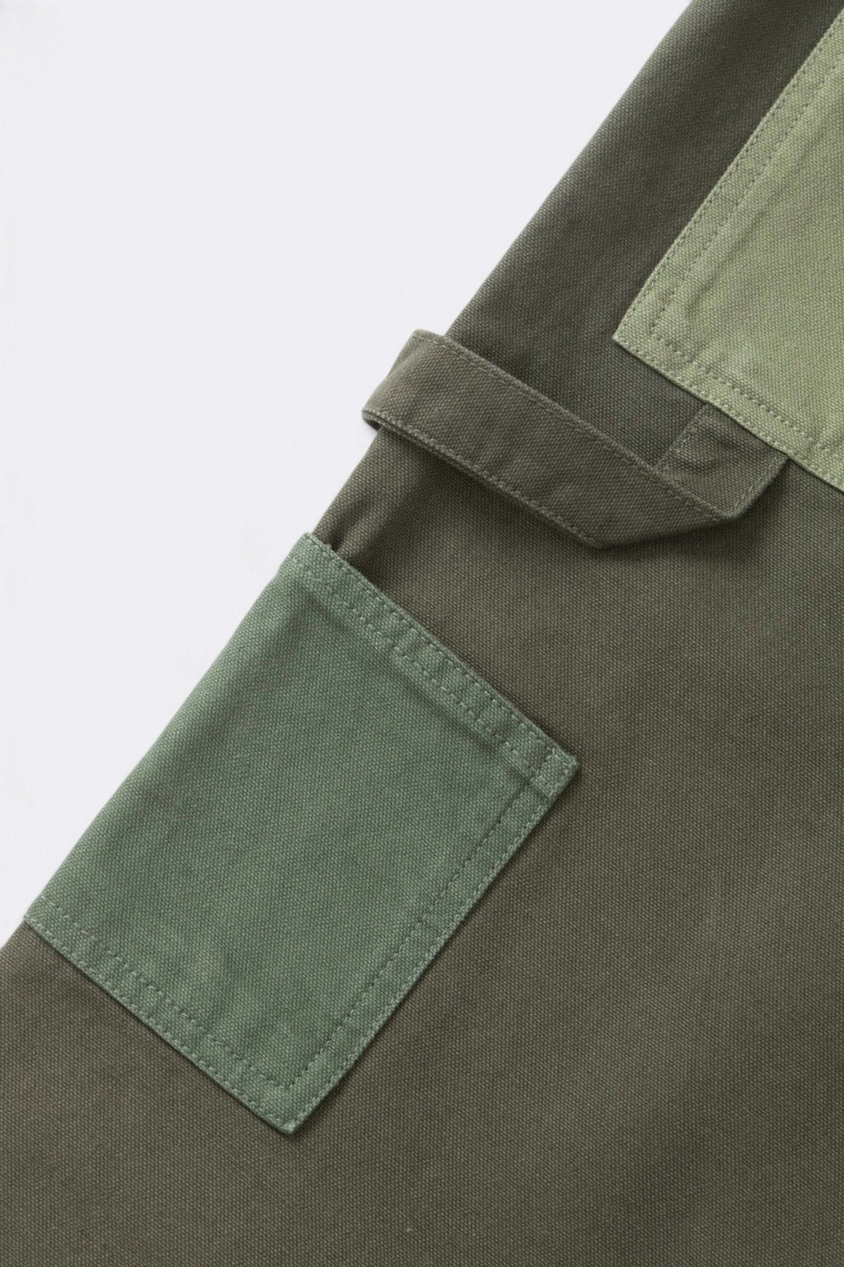 SERVICE WORKS Patchwork Utility Chef Pants Green |Pantalon| Edgar Bdx