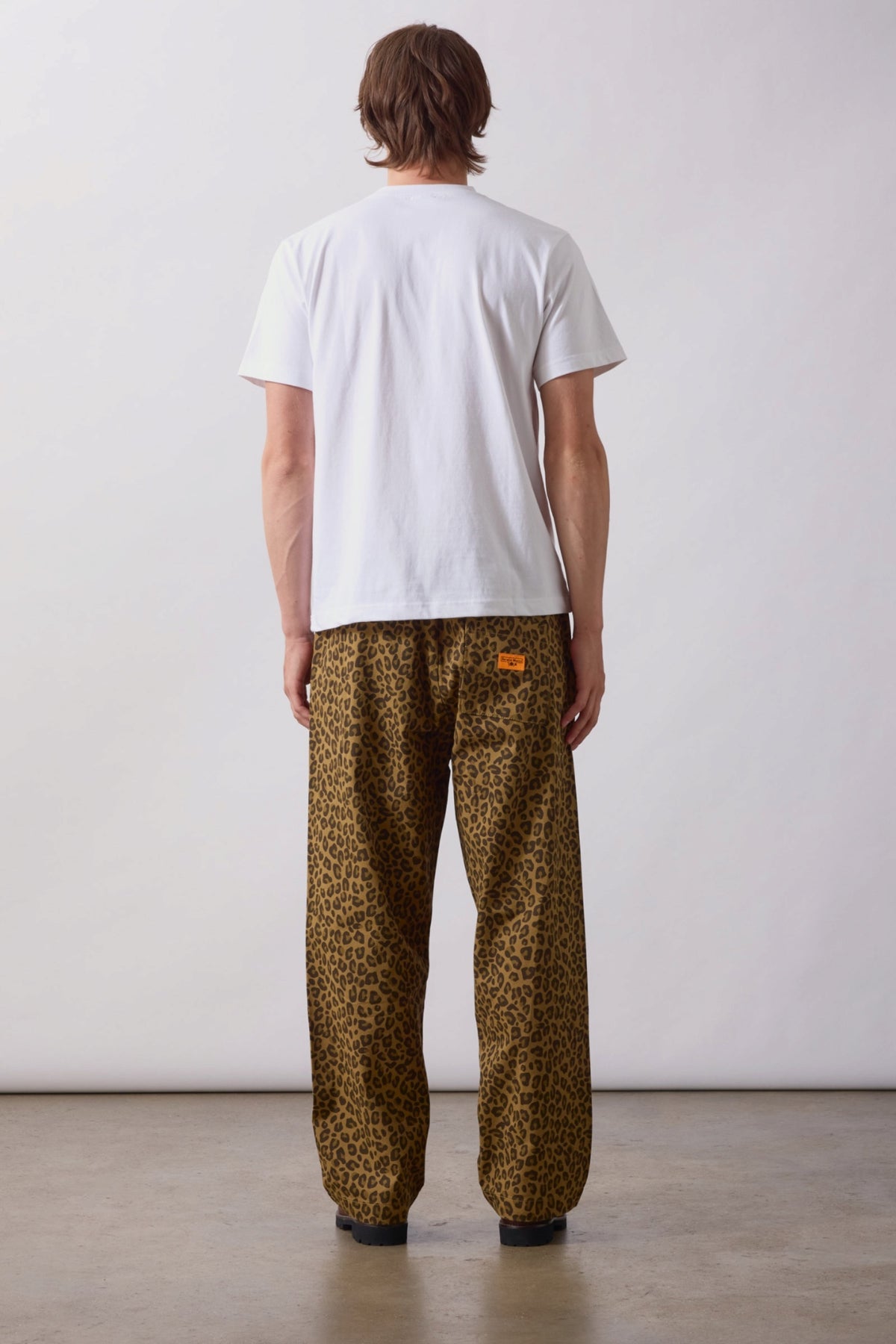 SERVICE WORKS Patterned Easy Chef Pants Brown Leopard | Edgar Bdx