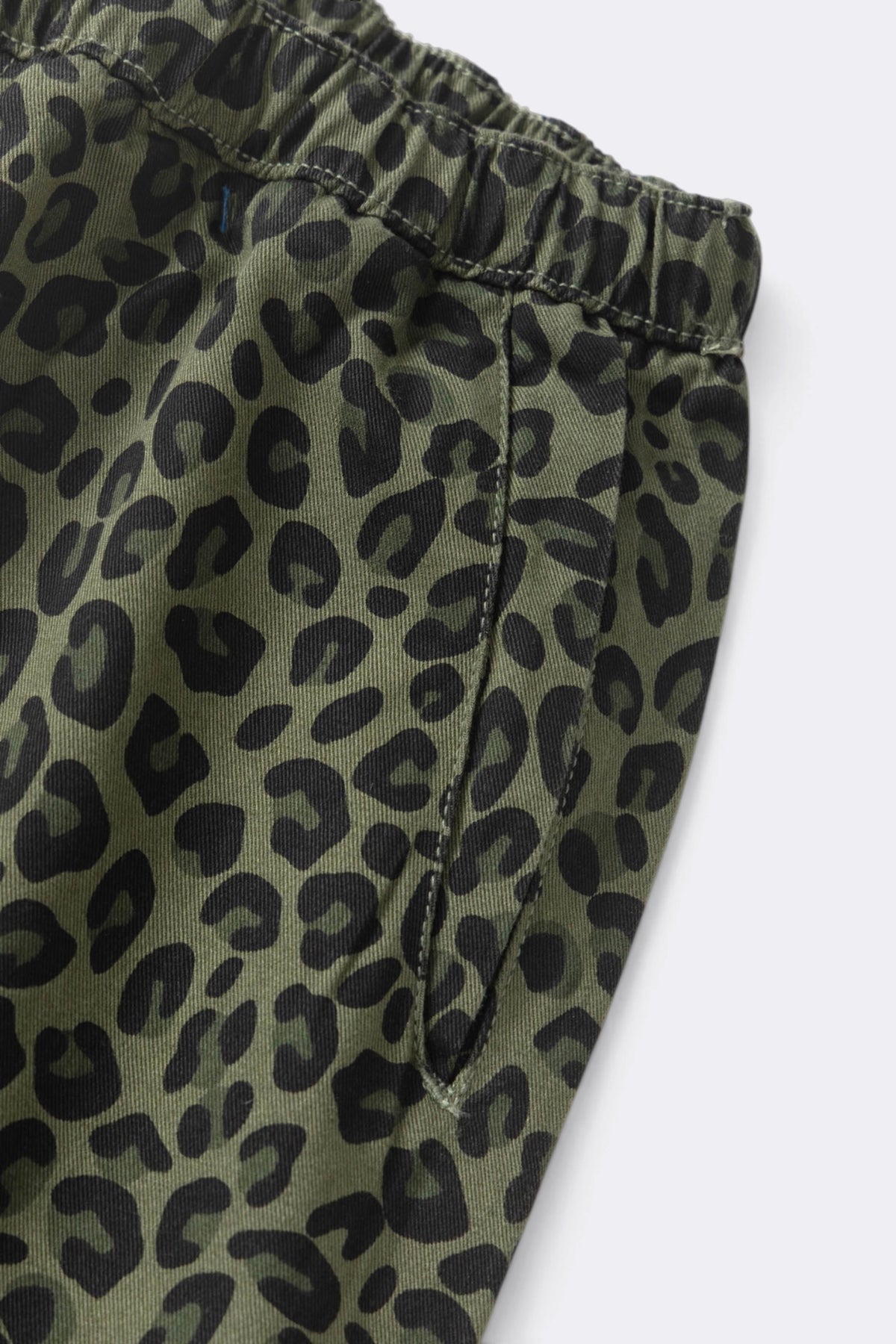SERVICE WORKS Patterned Easy Chef Pants Green Leopard | Edgar Bdx
