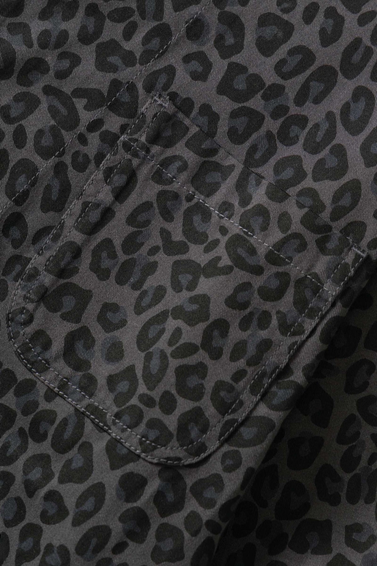 SERVICE WORKS Patterned Easy Chef Shirt Black Leopard | Edgar Bdx