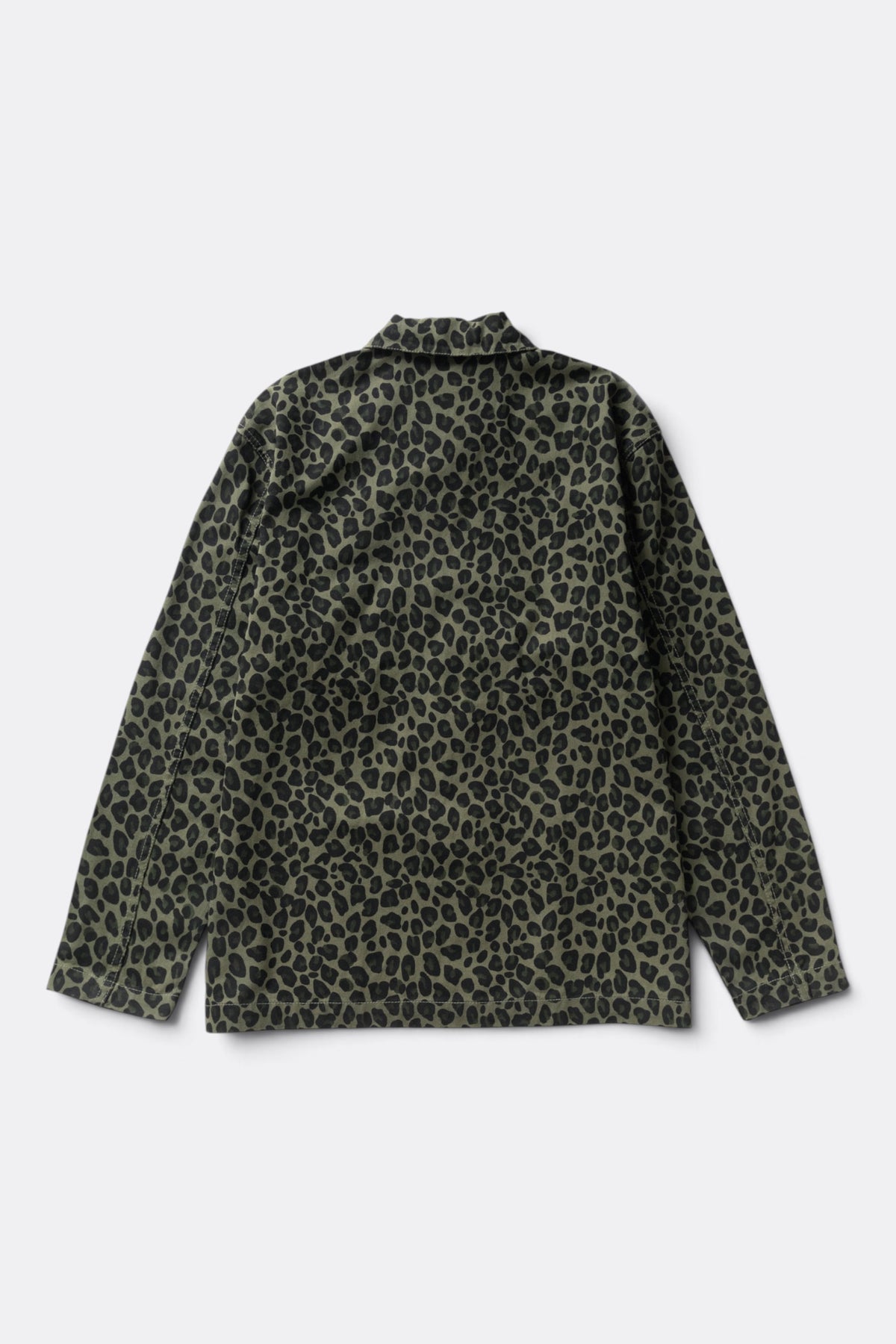Service Works Patterned Easy Chef Shirt Green Leopard | Edgar Bdx