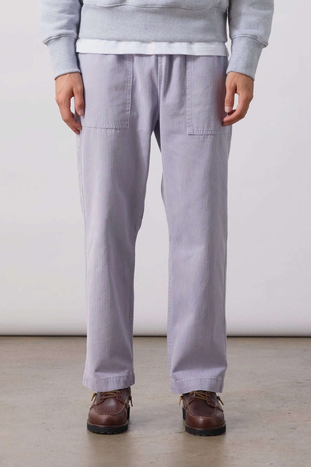 SERVICE WORKS Pigment HBT Chef Pants Lavender | Pantalon | Edgar Bdx