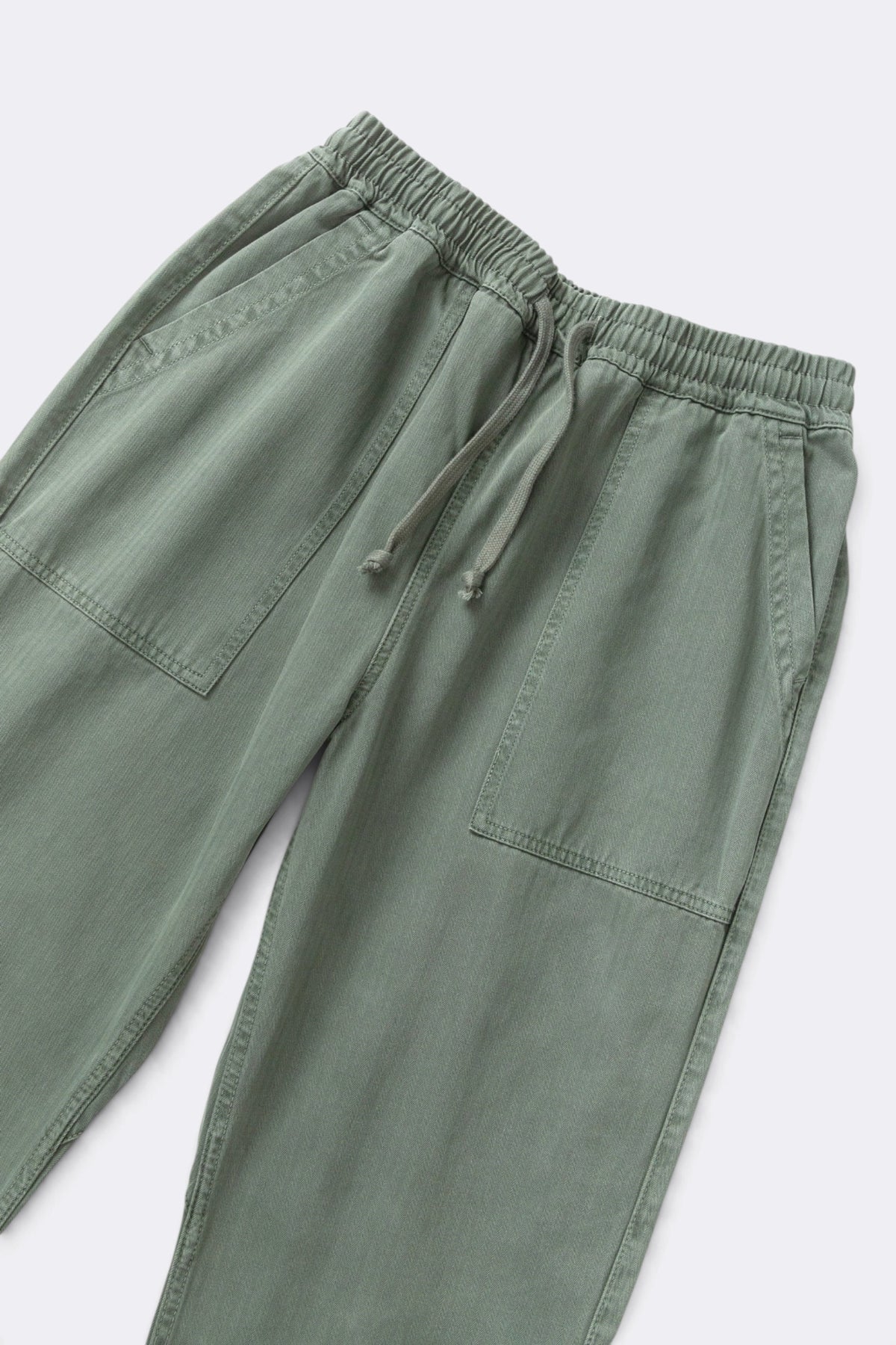 SERVICE WORKS Pigment HBT Chef Pants Olive | Pantalon | Edgar Bdx