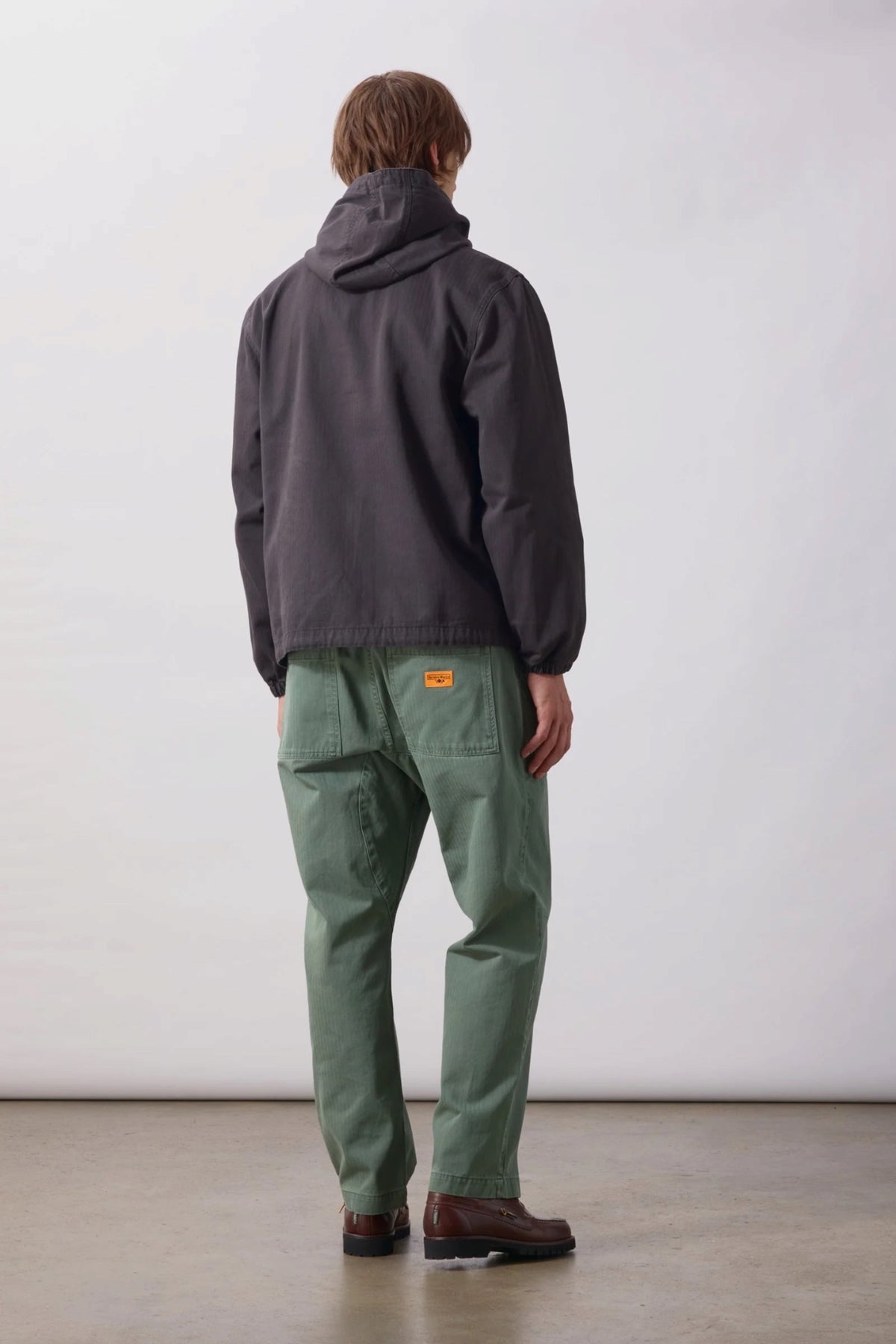 SERVICE WORKS Pigment HBT Chef Pants Olive | Pantalon | Edgar Bdx