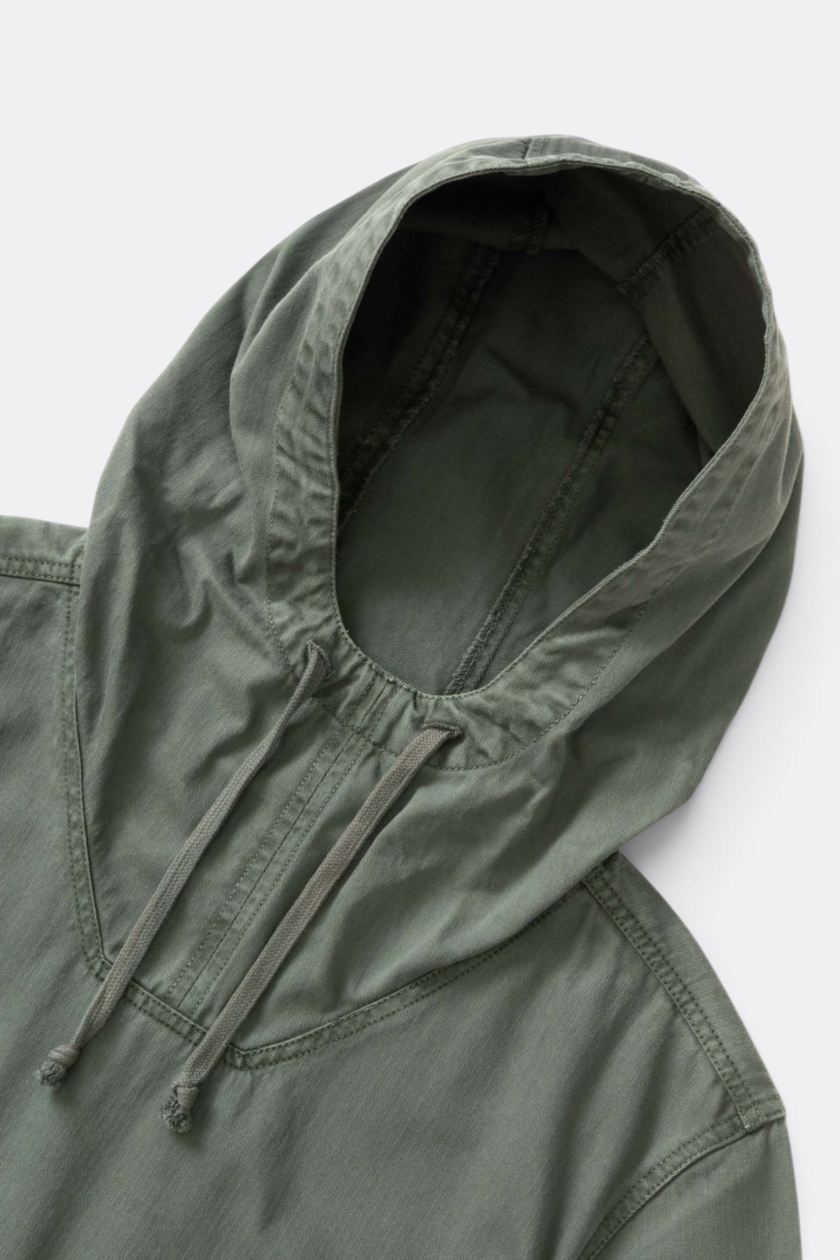 SERVICE WORKS Pigment HBT Smock 2.0 Olive | Anorak coton | Edgar Bdx