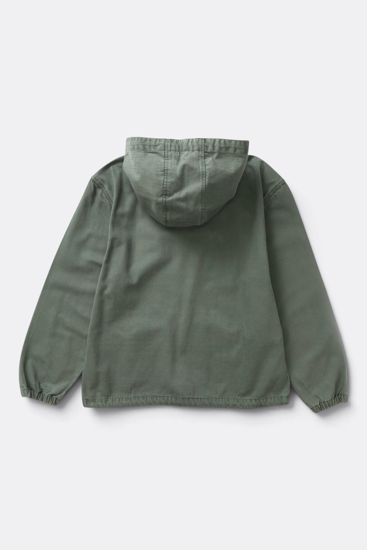 SERVICE WORKS Pigment HBT Smock 2.0 Olive | Anorak coton | Edgar Bdx