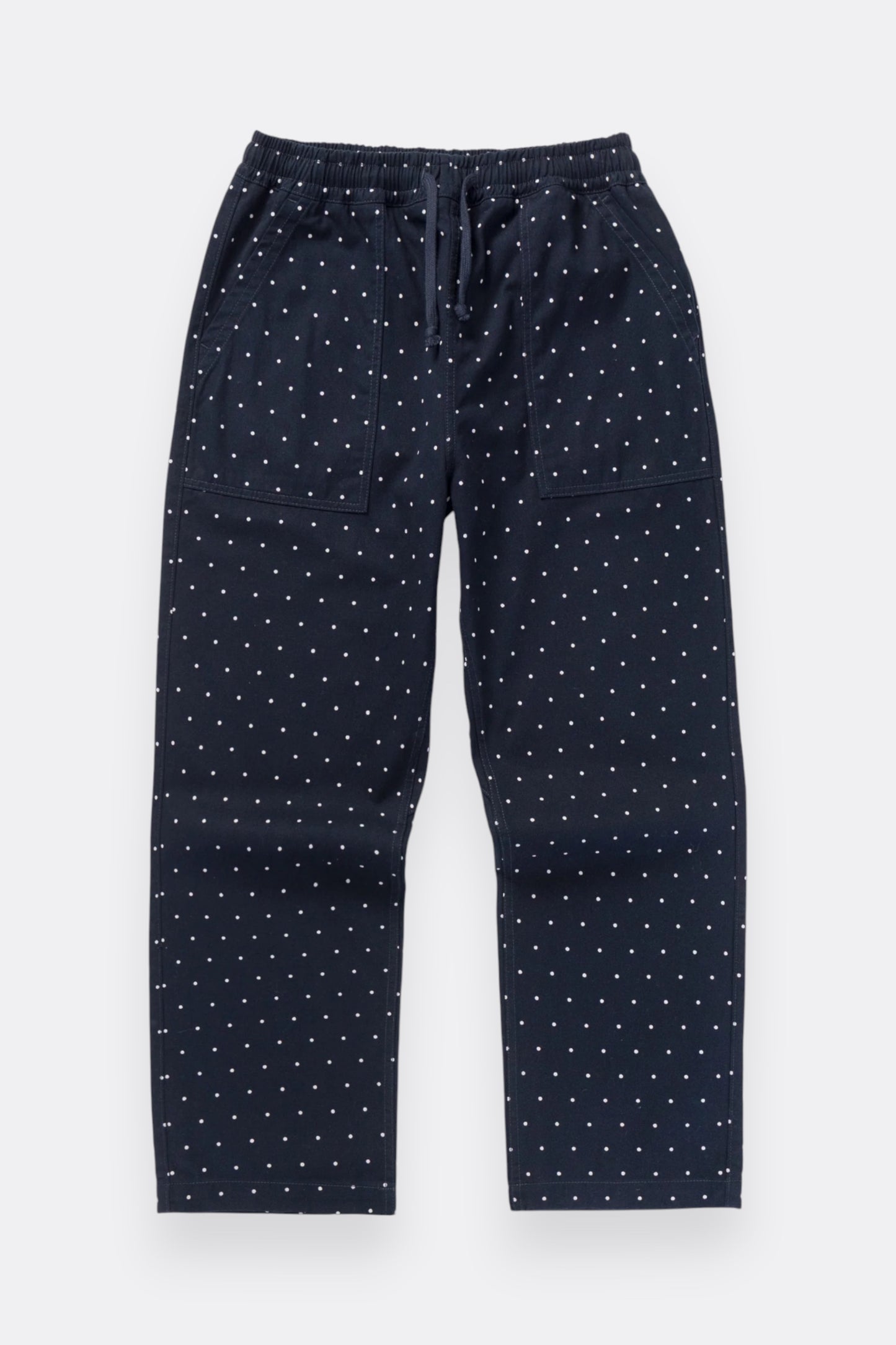 Service Works Polka Dots Chef Pants Navy | Pantalon Coton Bio | Edgar Bdx