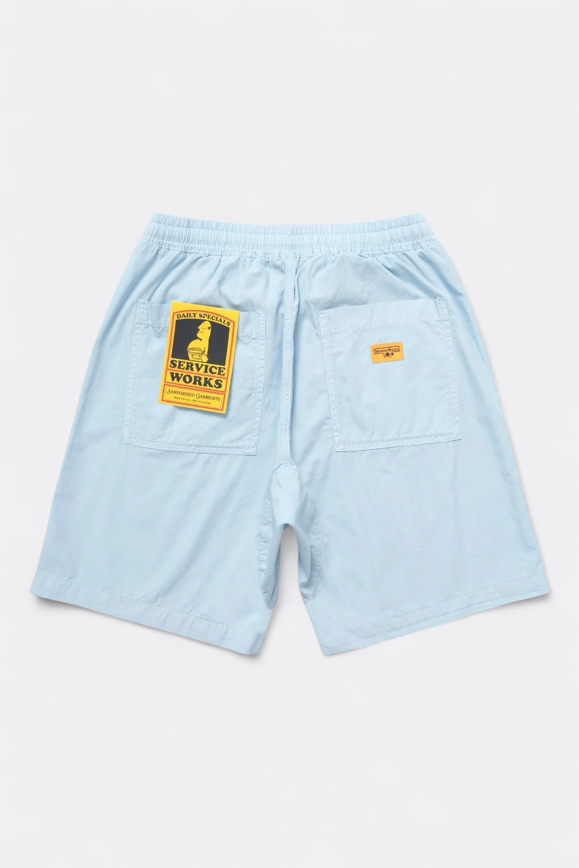 Service Works - Poplin Chef Shorts (Powder)