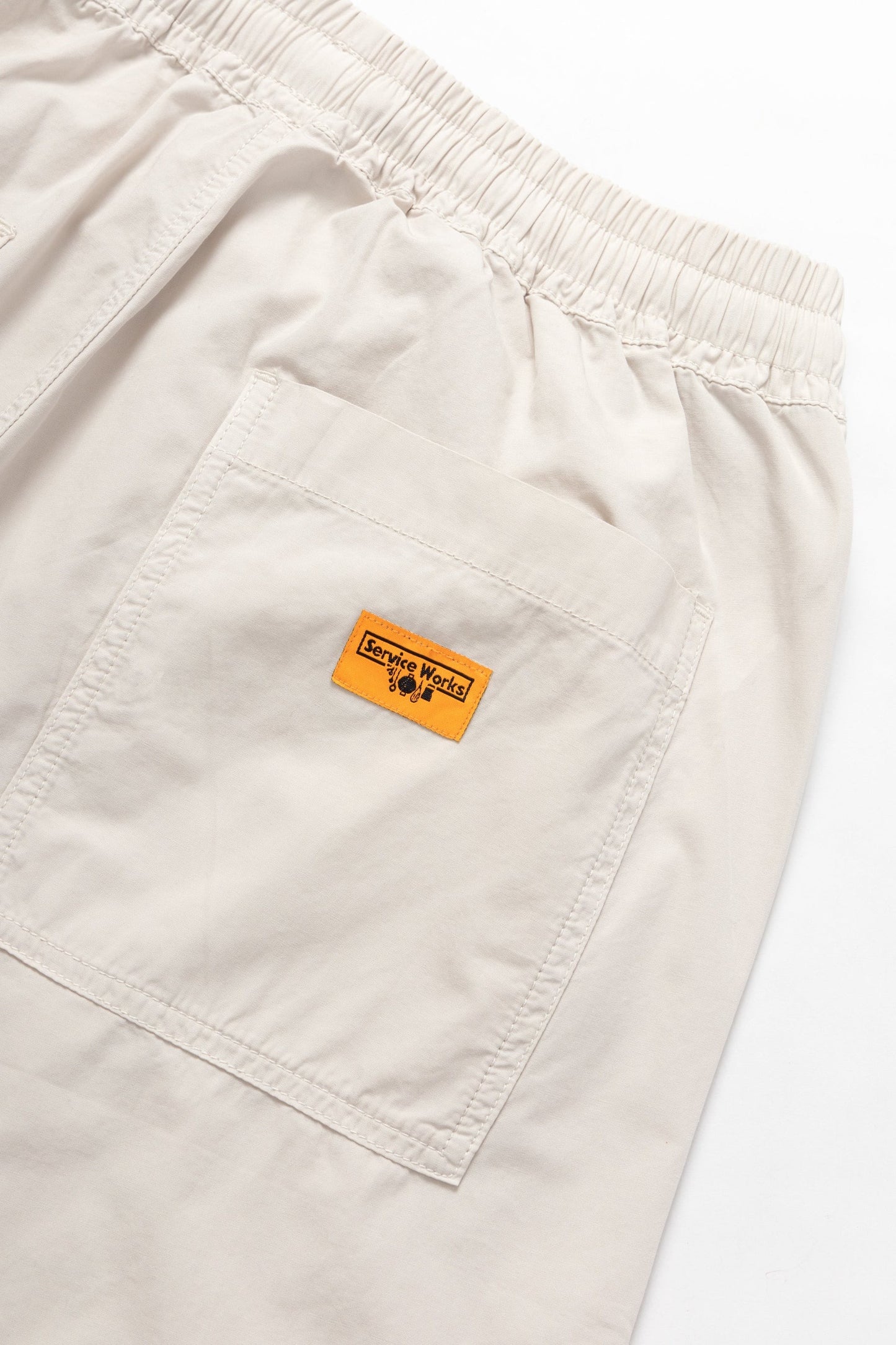 Service Works - Poplin Chef Shorts (Salt)