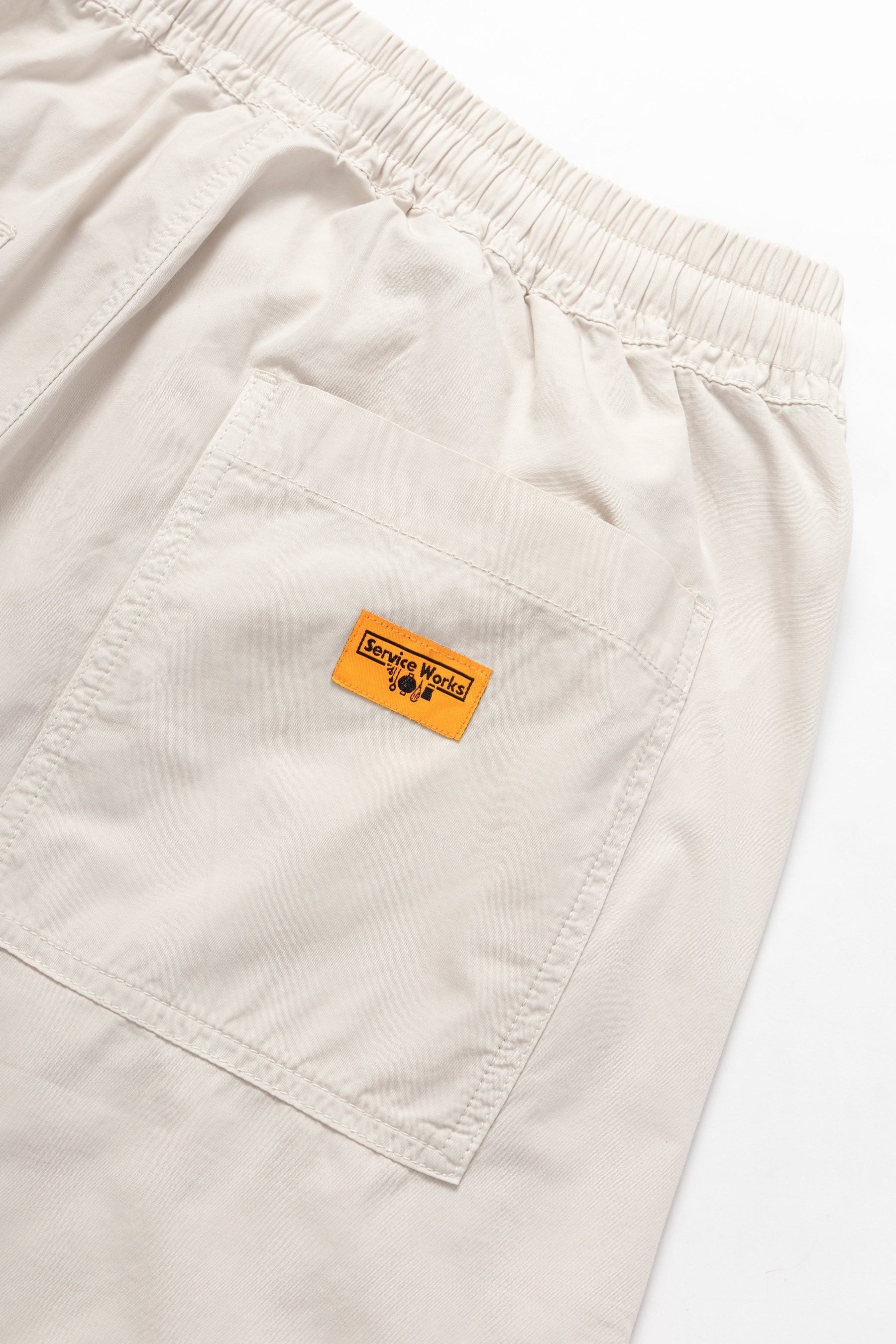 Service Works - Poplin Chef Shorts (Salt)