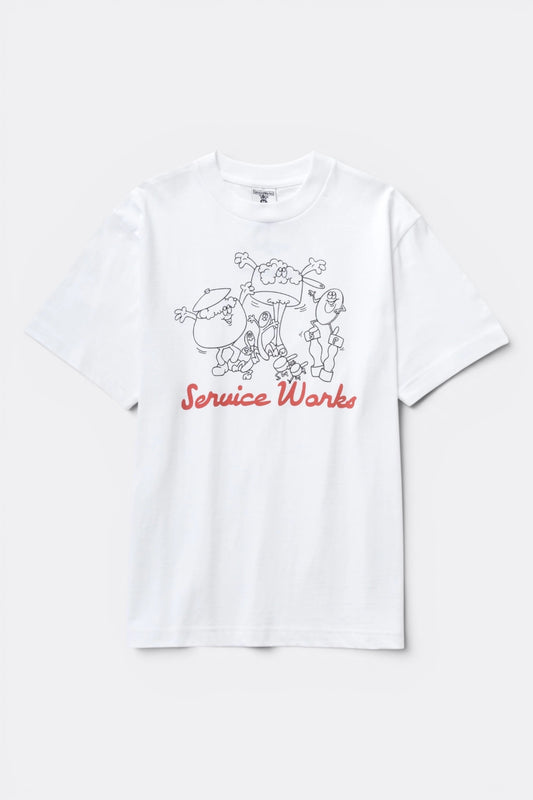Pots & Pans Tee (White)