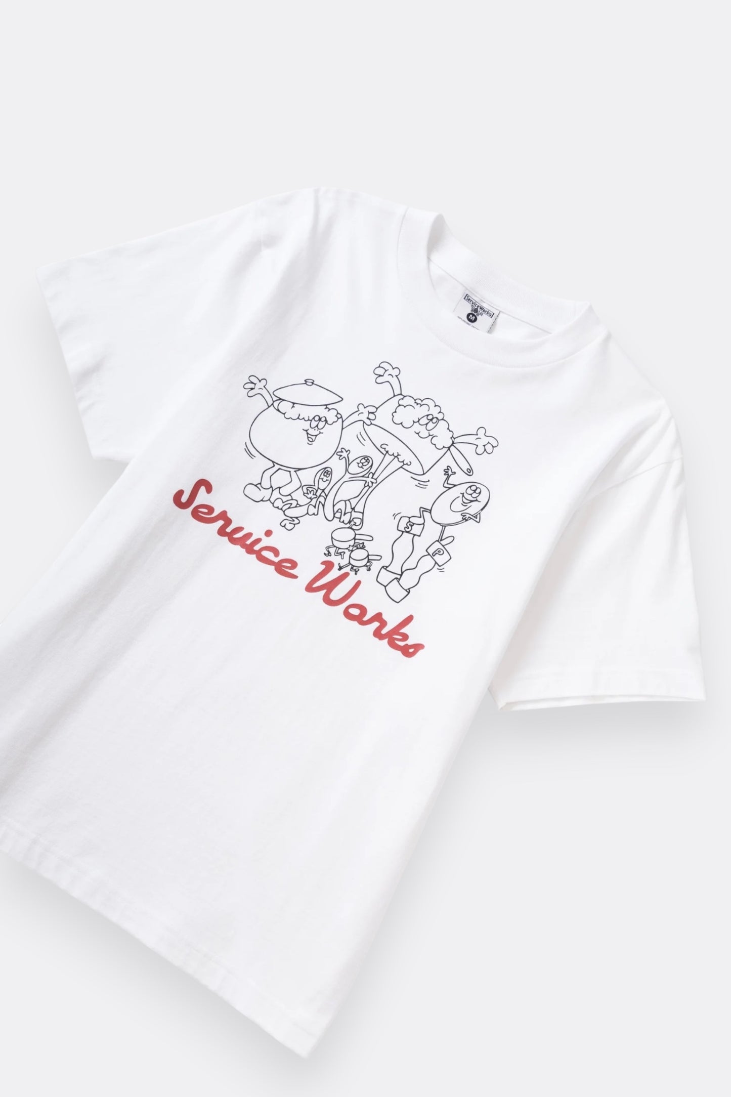 Pots & Pans Tee (White)