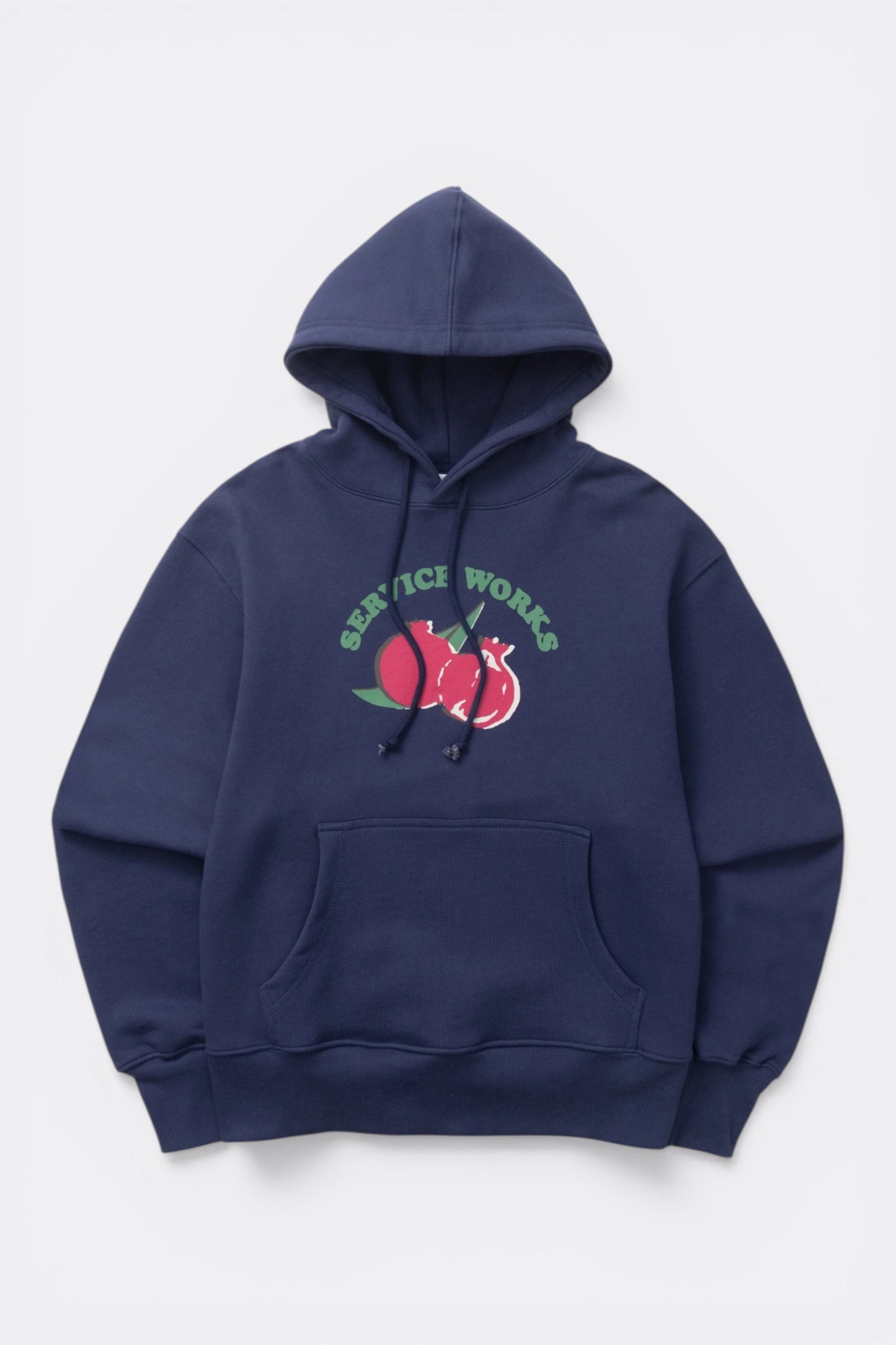 Service Works Radish Hoodie Navy | Hoodie Coton Bio GOTS 500g | Edgar Bdx
