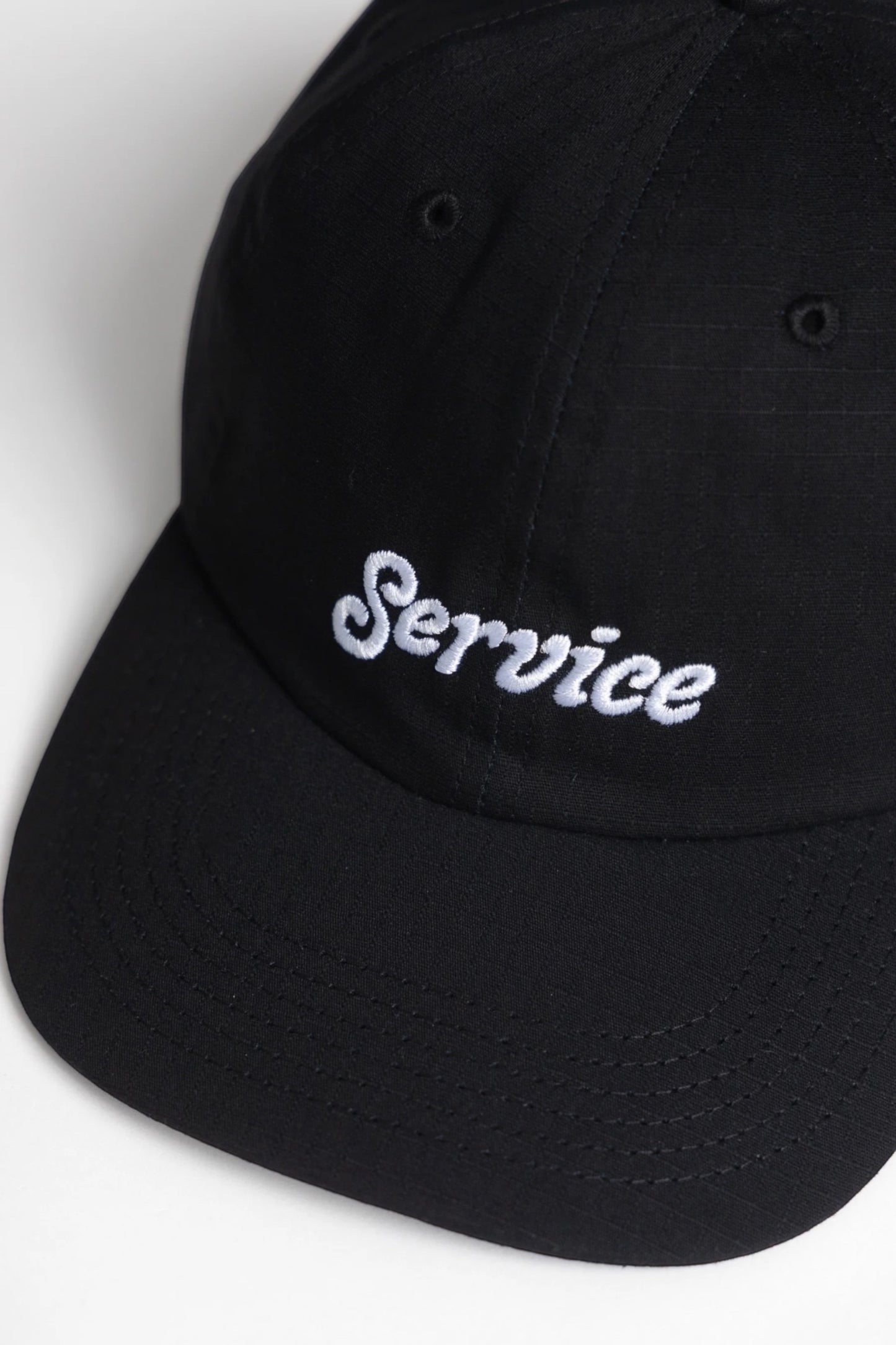 Service Works Ripstop Service Cap Black | Casquette Coton Ripstop | Edgar Bdx
