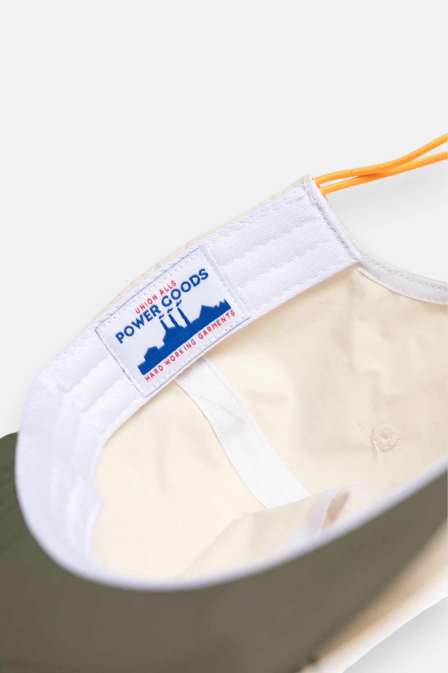 Service Works Script Surf Cap Off White / Olive | Casquette Nylon Profil Bas | Edgar Bdx