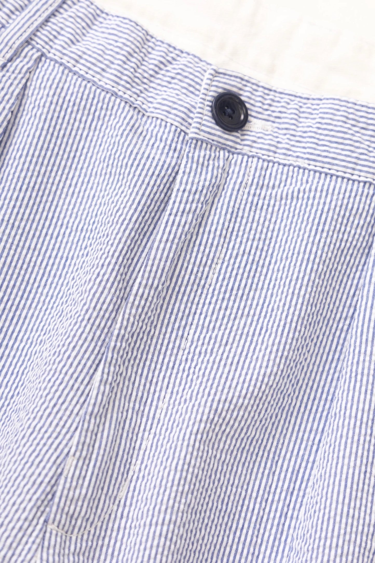 Service Works Seersucker Part Timer Pant Navy Stripe | Pantalon Coton Bio GOTS | Edgar Bdx