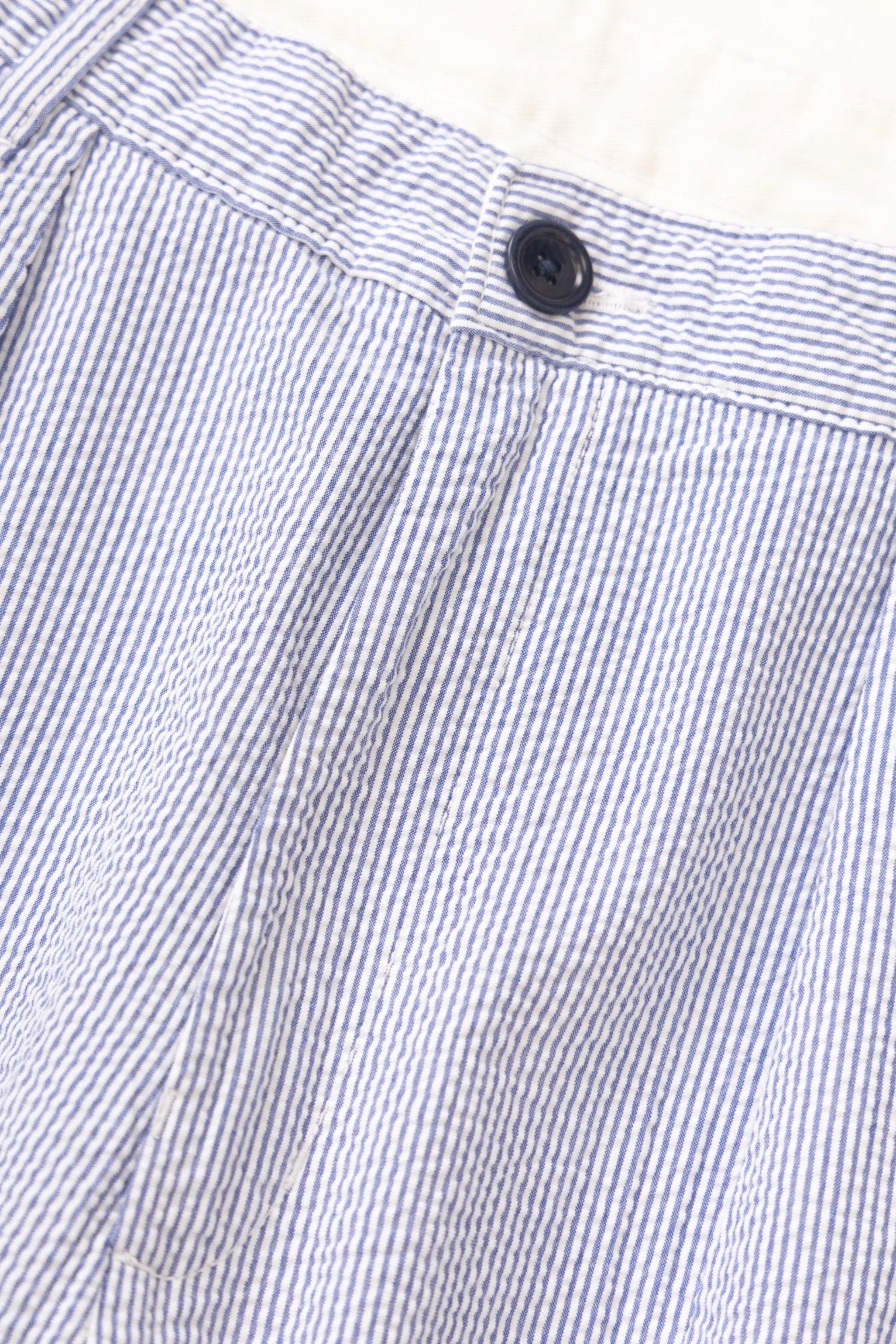 Service Works Seersucker Part Timer Pant Navy Stripe | Pantalon Coton Bio GOTS | Edgar Bdx