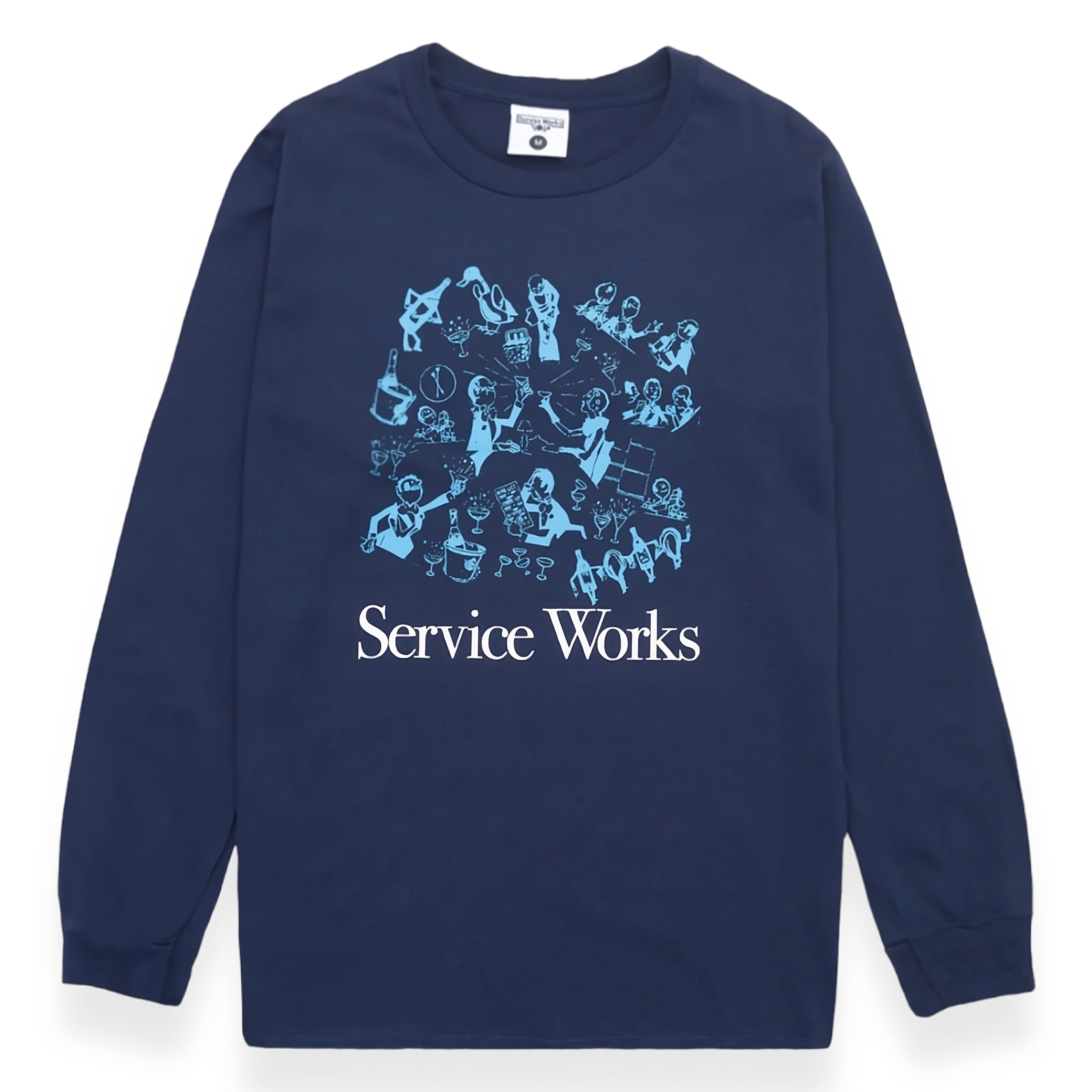 Service Works - Soiree Long Sleeve Tee (Navy)