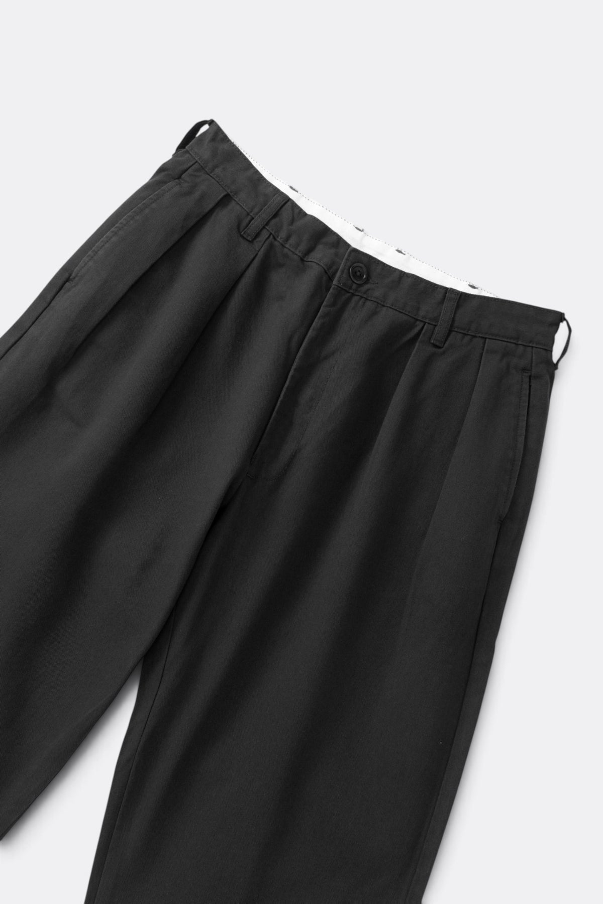 SERVICE WORKS Twill Part Timer Pant Black | Pantalon | Edgar Bdx