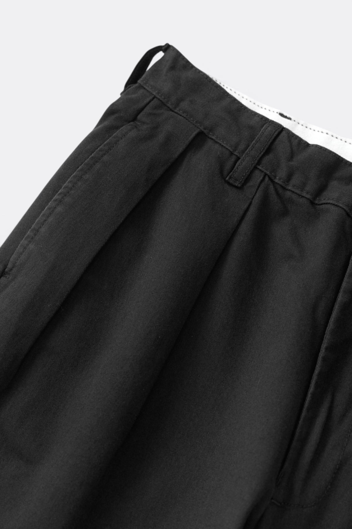 SERVICE WORKS Twill Part Timer Pant Black | Pantalon | Edgar Bdx