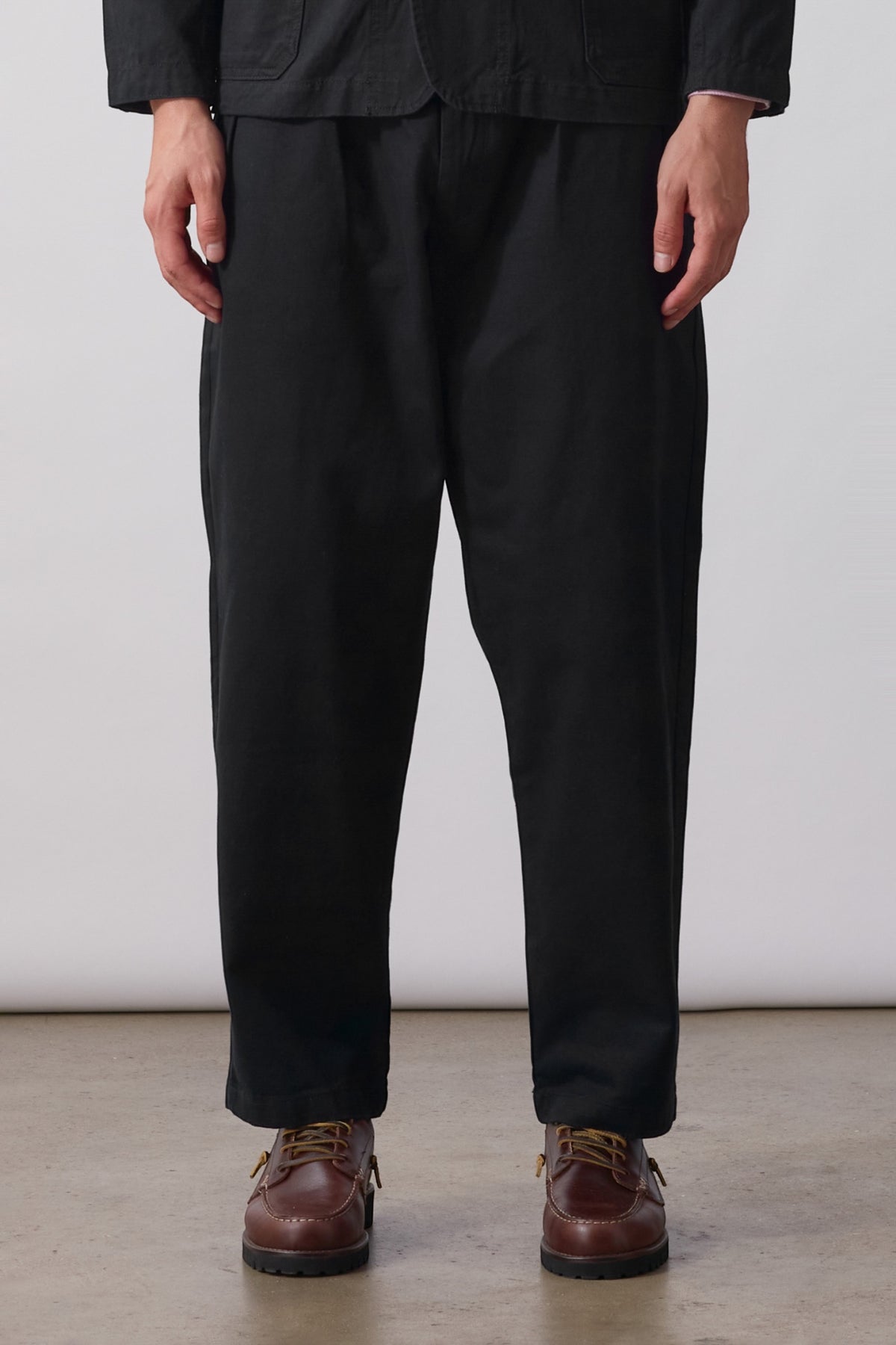 SERVICE WORKS Twill Part Timer Pant Black | Pantalon | Edgar Bdx