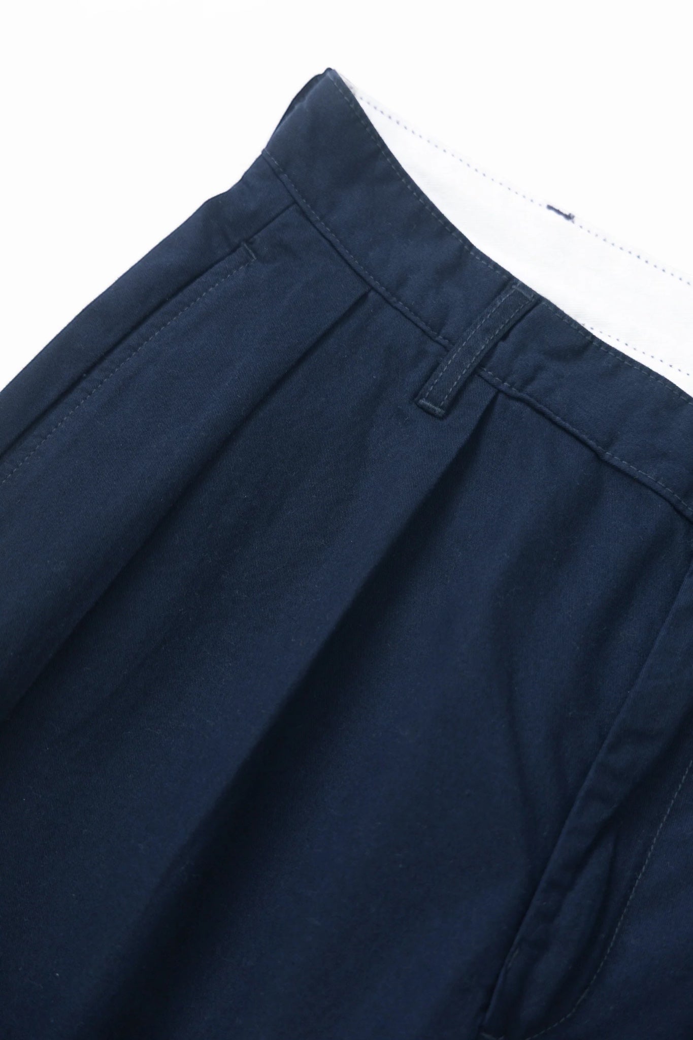 Service Works Twill Part Timer Pant Dark Navy | Pantalon Sergé Coton Bio | Edgar Bdx