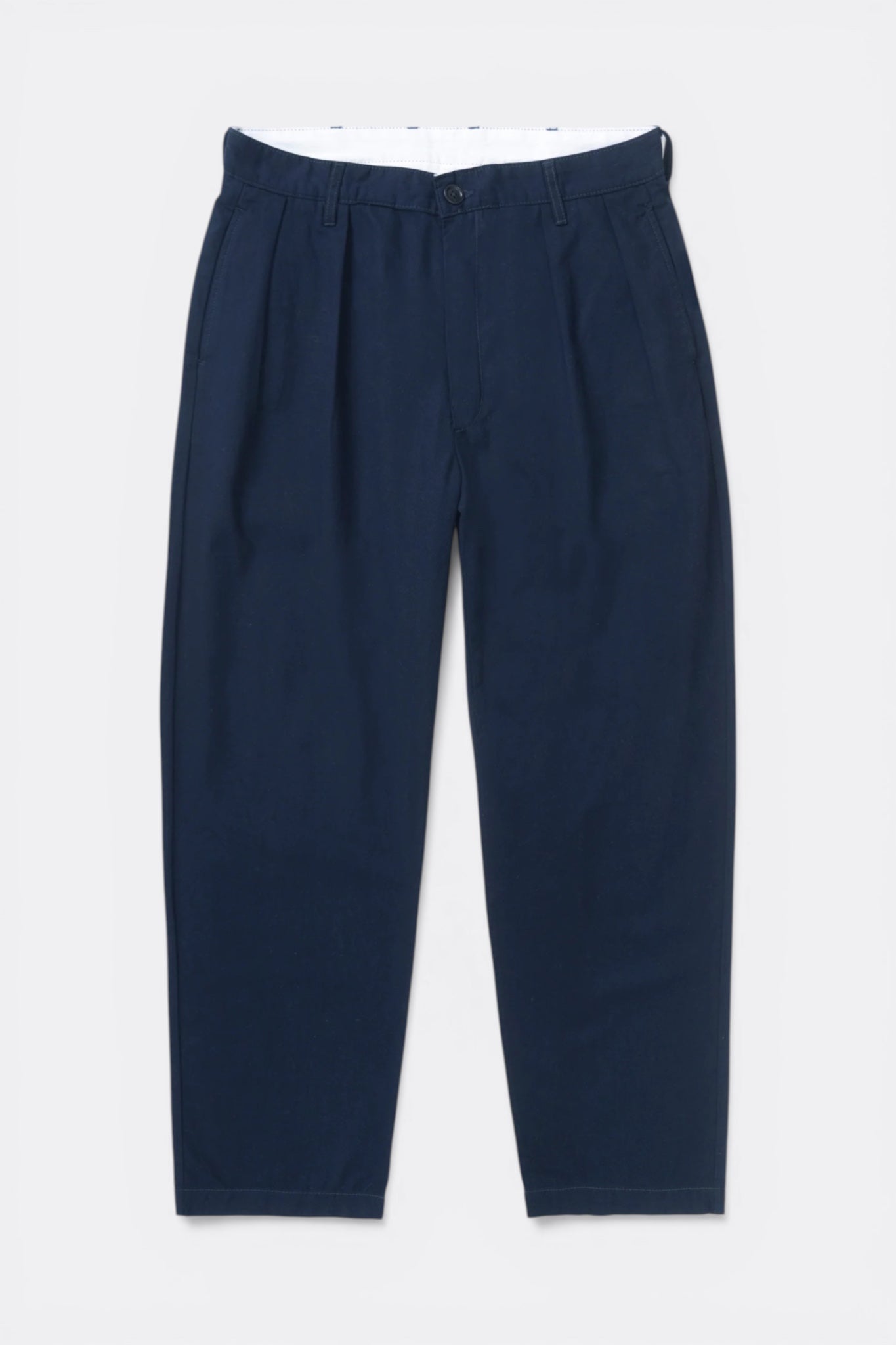 Service Works Twill Part Timer Pant Dark Navy | Pantalon Sergé Coton Bio | Edgar Bdx