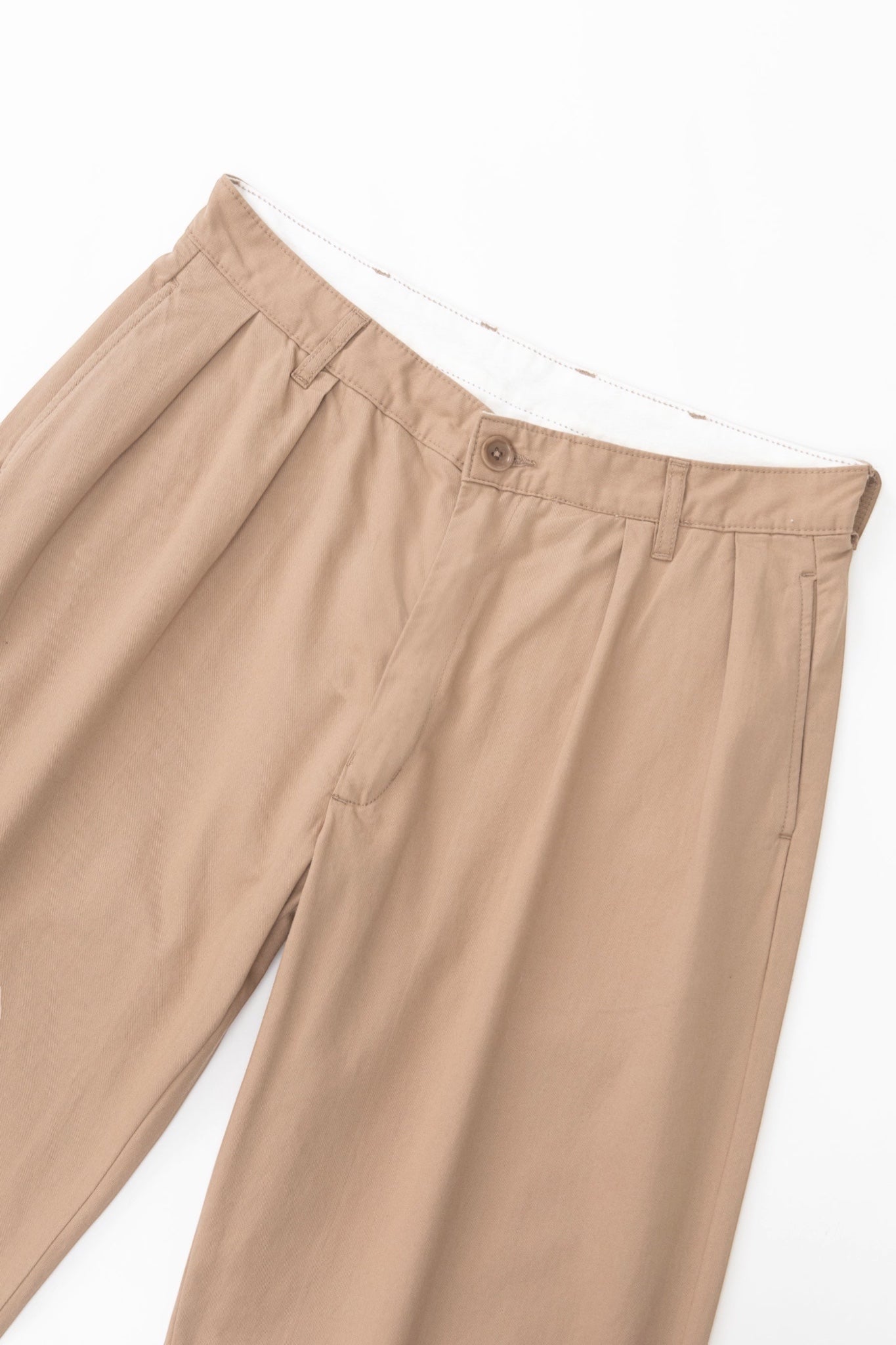 Service Works Twill Part Timer Pant Mushroom | Pantalon Sergé Coton Bio | Edgar Bdx