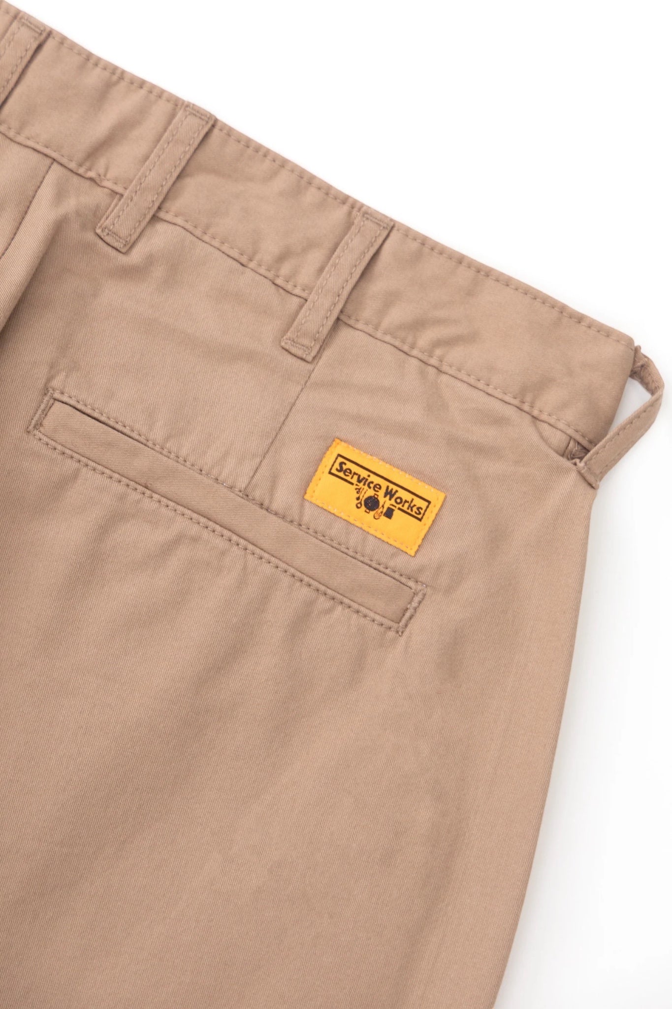Service Works Twill Part Timer Pant Mushroom | Pantalon Sergé Coton Bio | Edgar Bdx