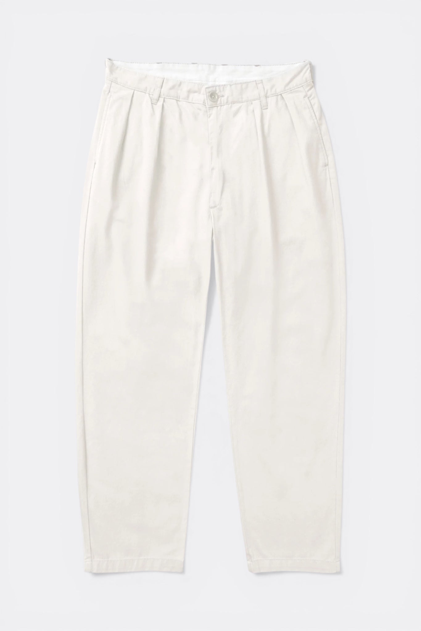 Service Works Twill Part Timer Pant Off White | Pantalon Sergé Coton Bio | Edgar Bdx
